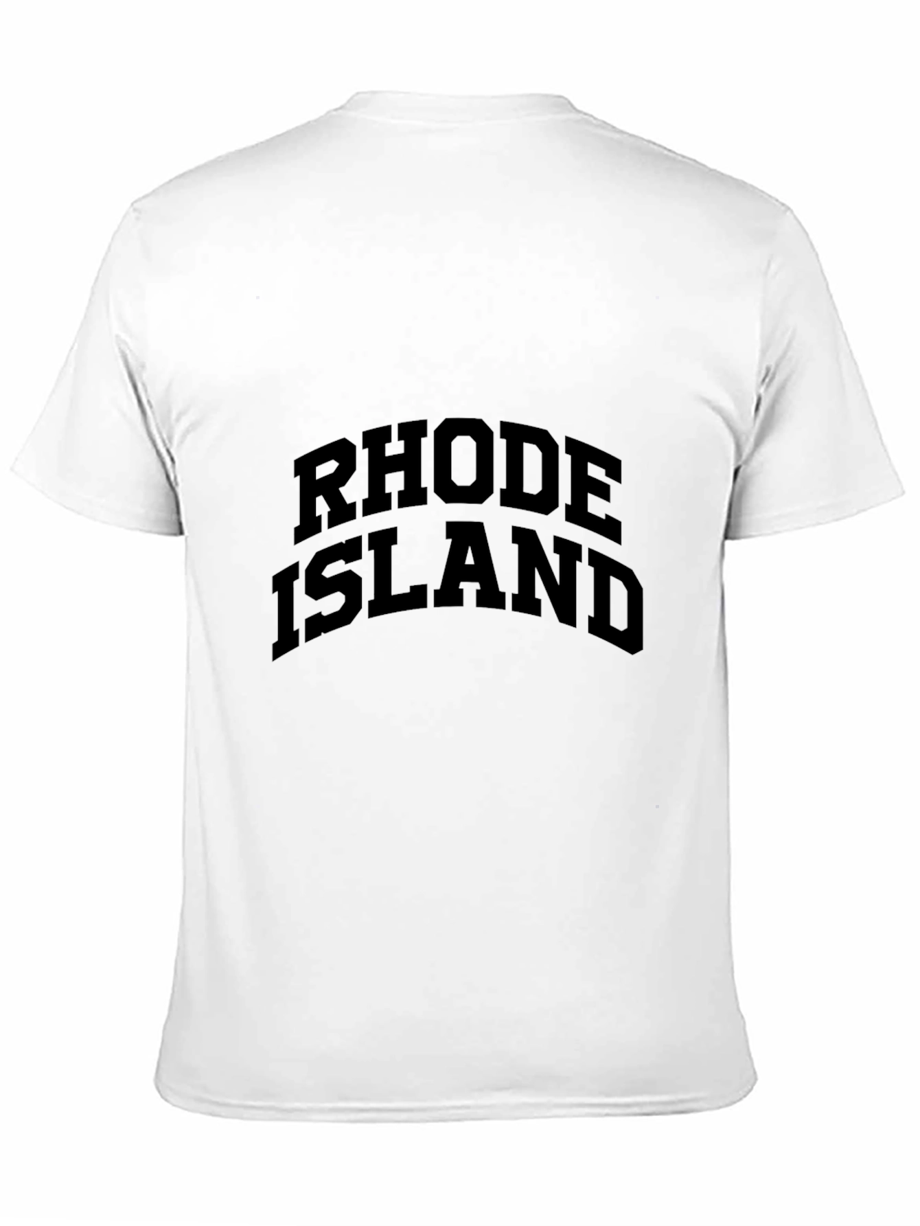 Rhode Island Black Graphic T-Shirt