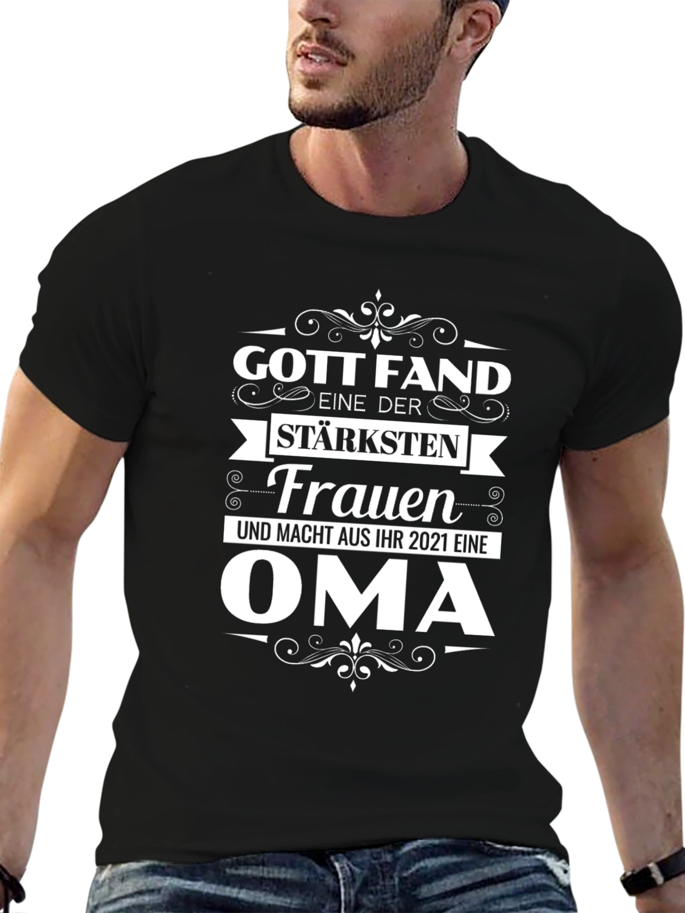 Gott fand Oma T-Shirt - German Grandmother Gift