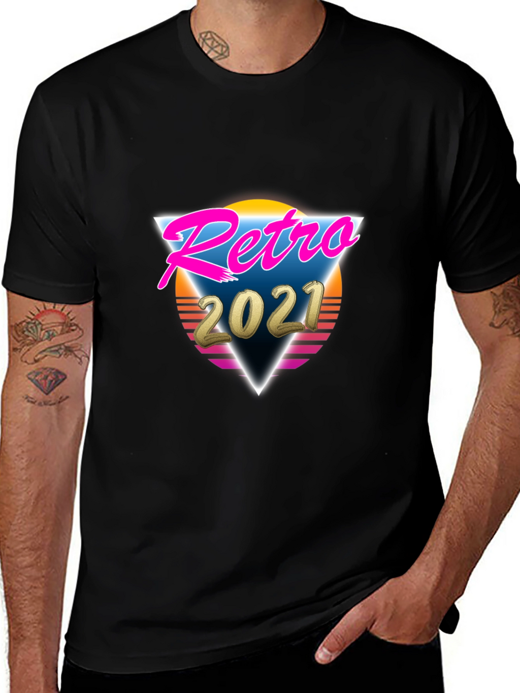 Retro 2021 Graphic T-Shirt