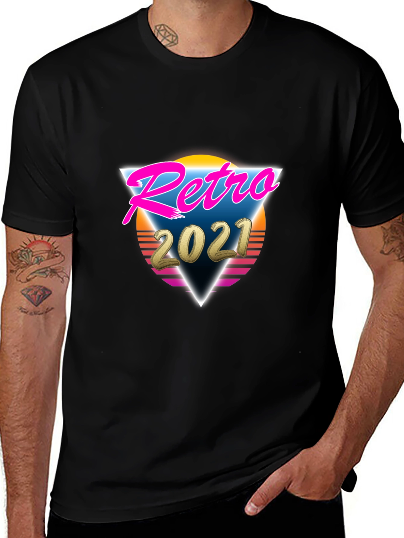 Retro 2021 Graphic T-Shirt