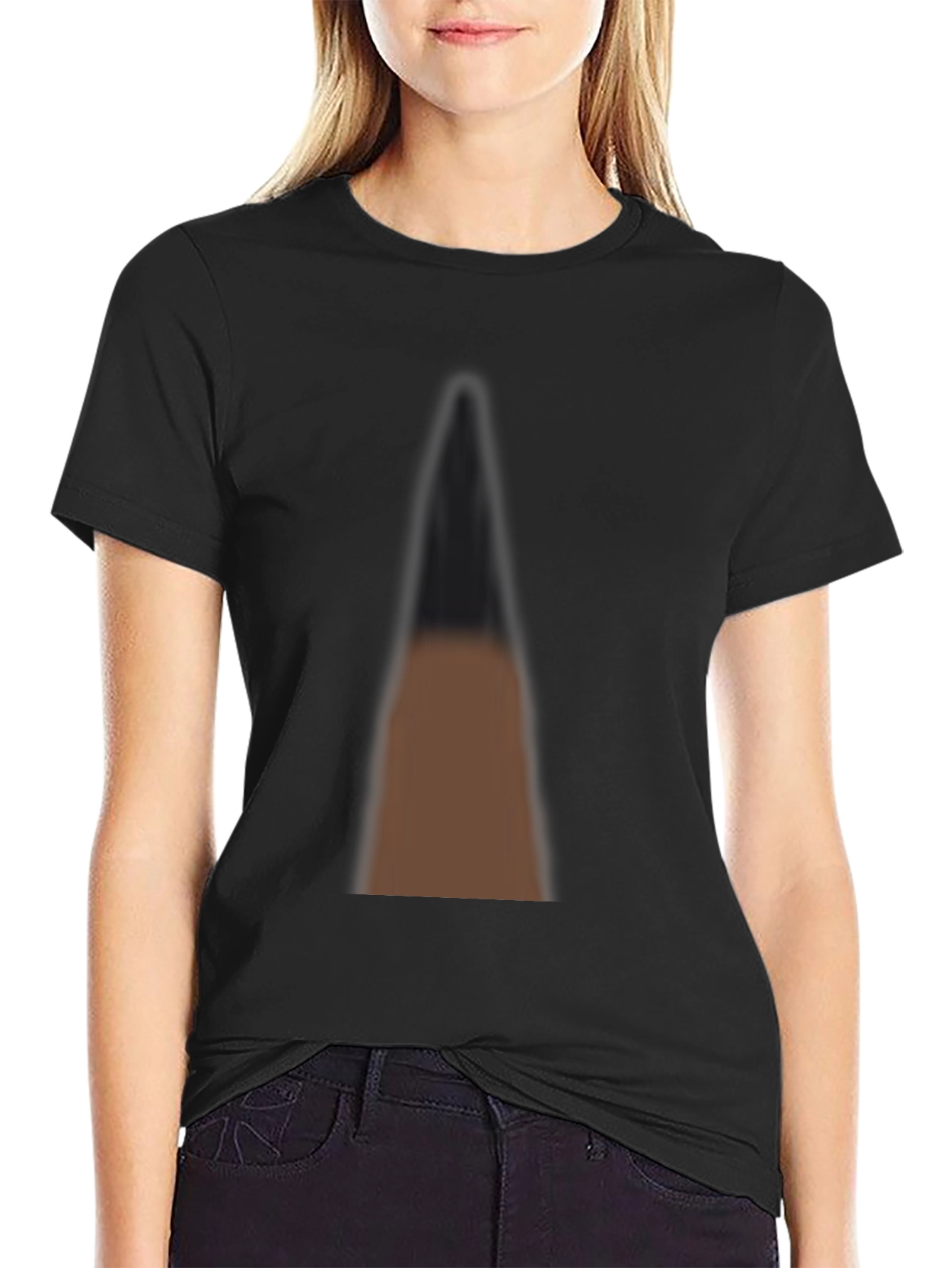 Plain Black T-Shirt - Classic Style