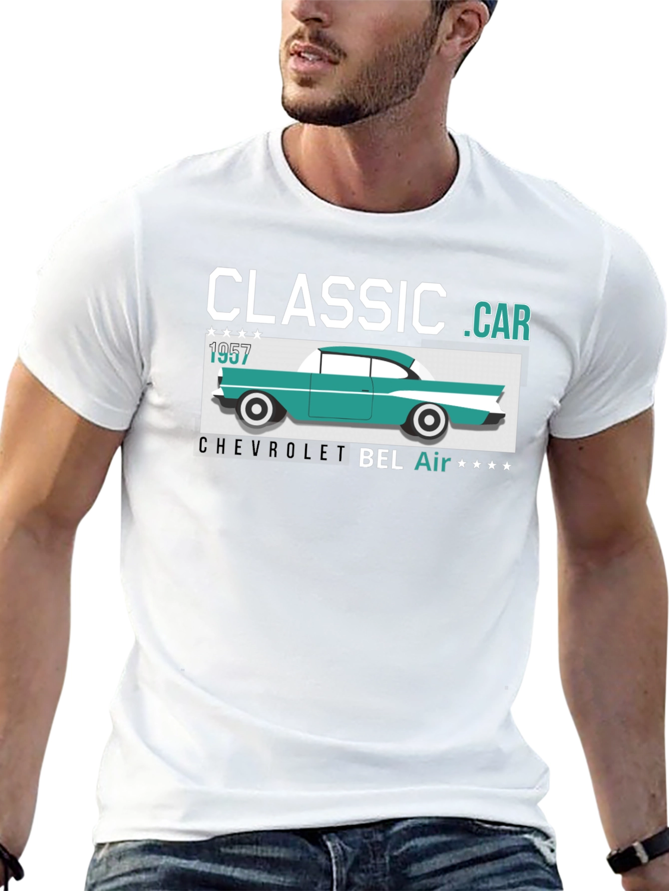 Classic Car 1957 Chevrolet Bel Air T-Shirt