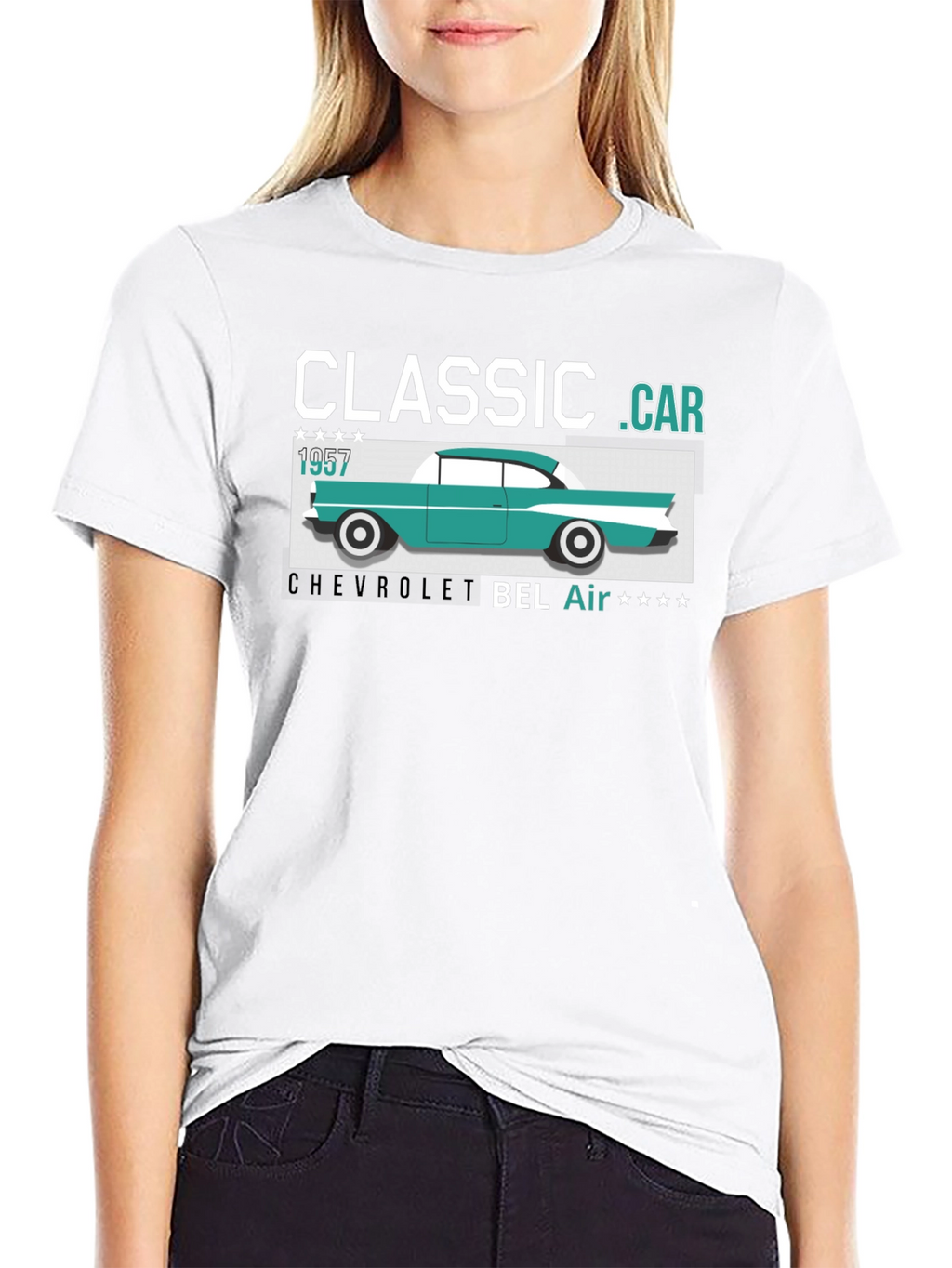 Classic Car 1957 Chevrolet Bel Air T-Shirt