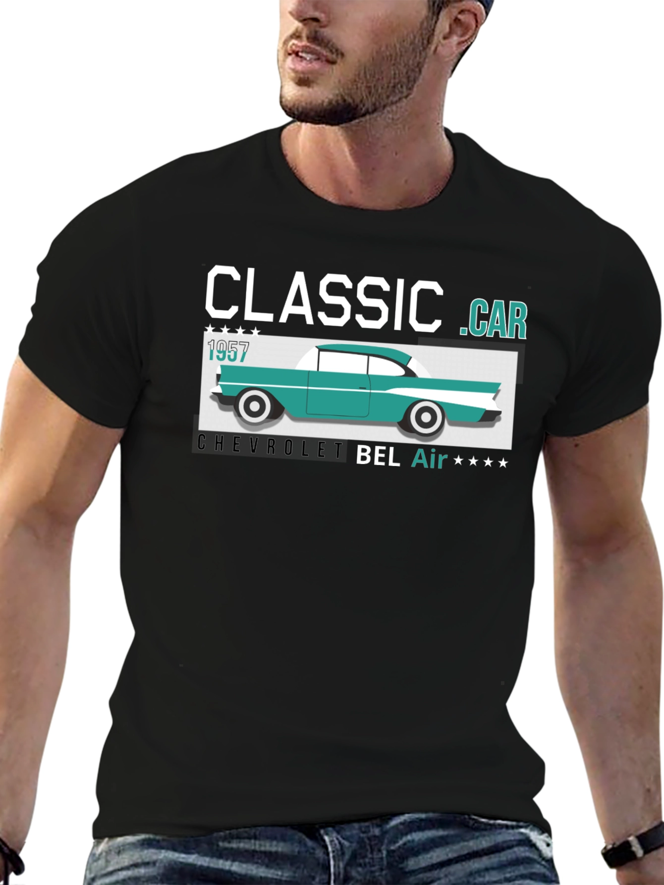 Classic Car 1957 Chevrolet Bel Air T-Shirt