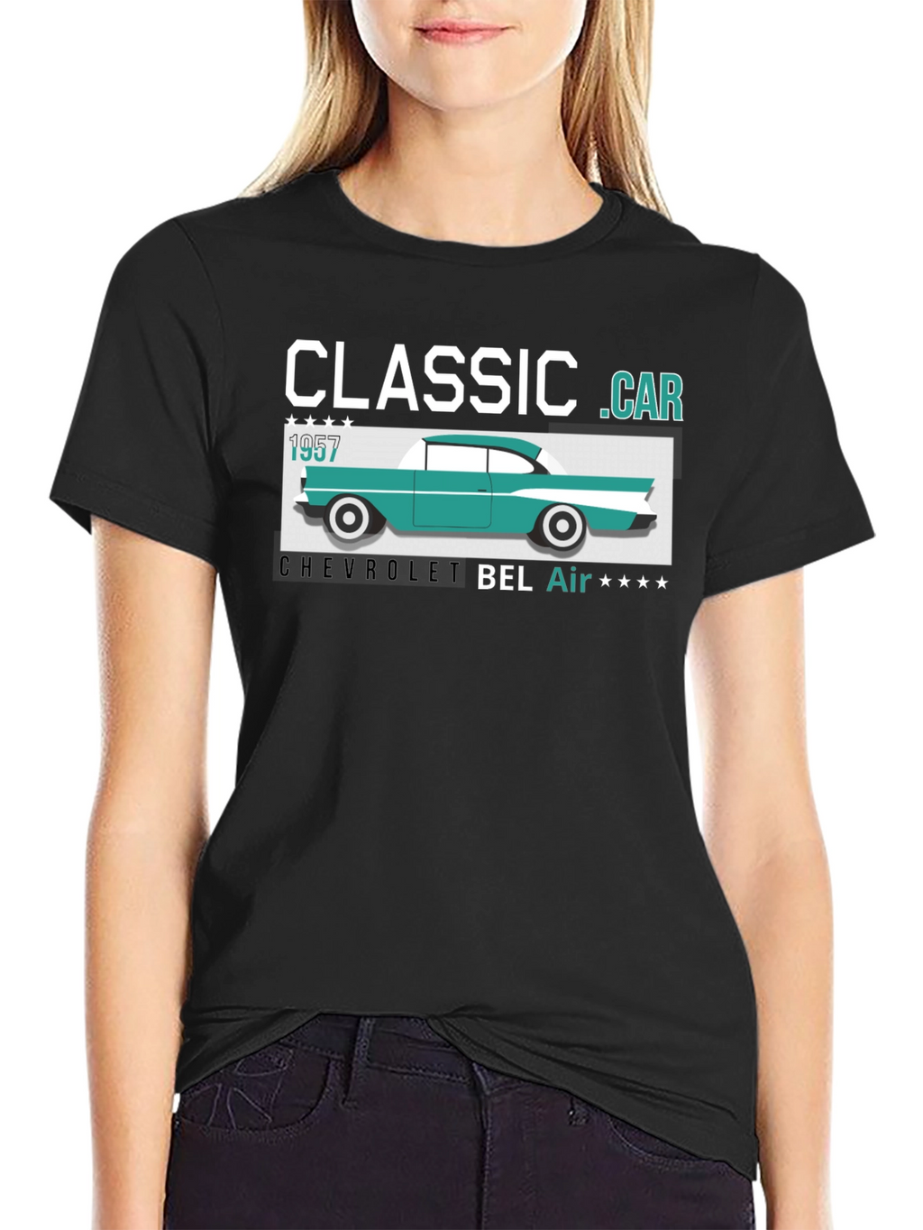 Classic Car 1957 Chevrolet Bel Air T-Shirt