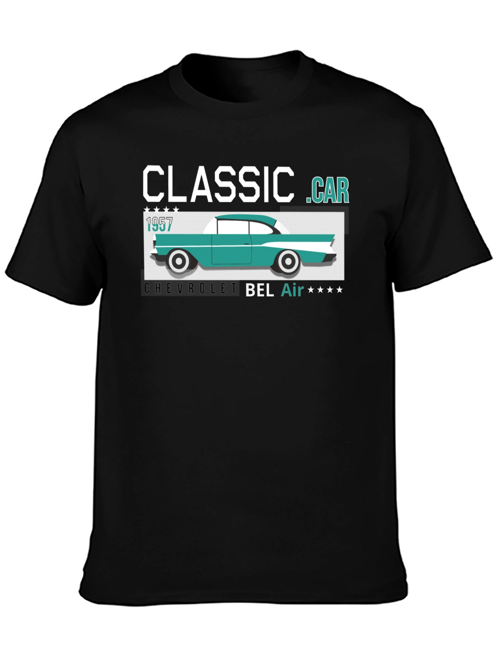 Classic Car 1957 Chevrolet Bel Air T-Shirt