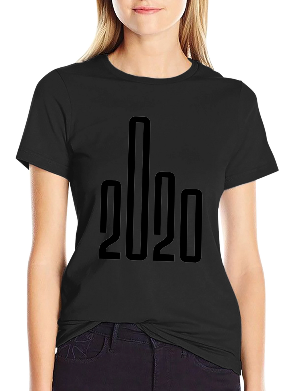Offensive 2020 Humor Black Graphic Tee