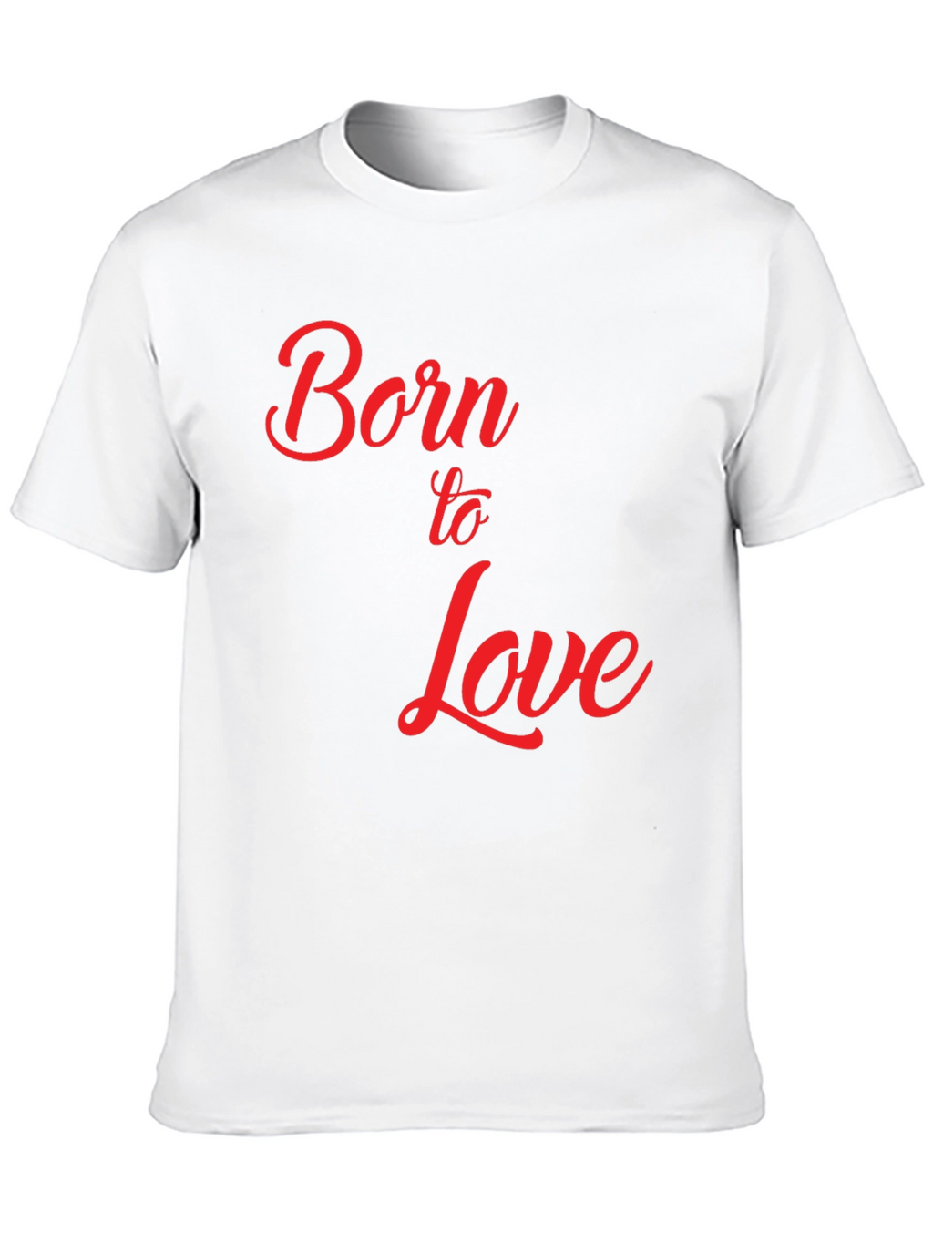 Born to Love Graphic T-Shirt - Black