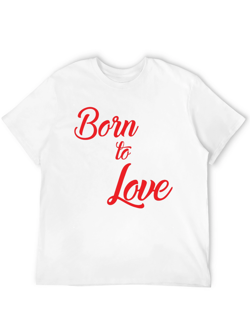Born to Love Graphic T-Shirt - Black