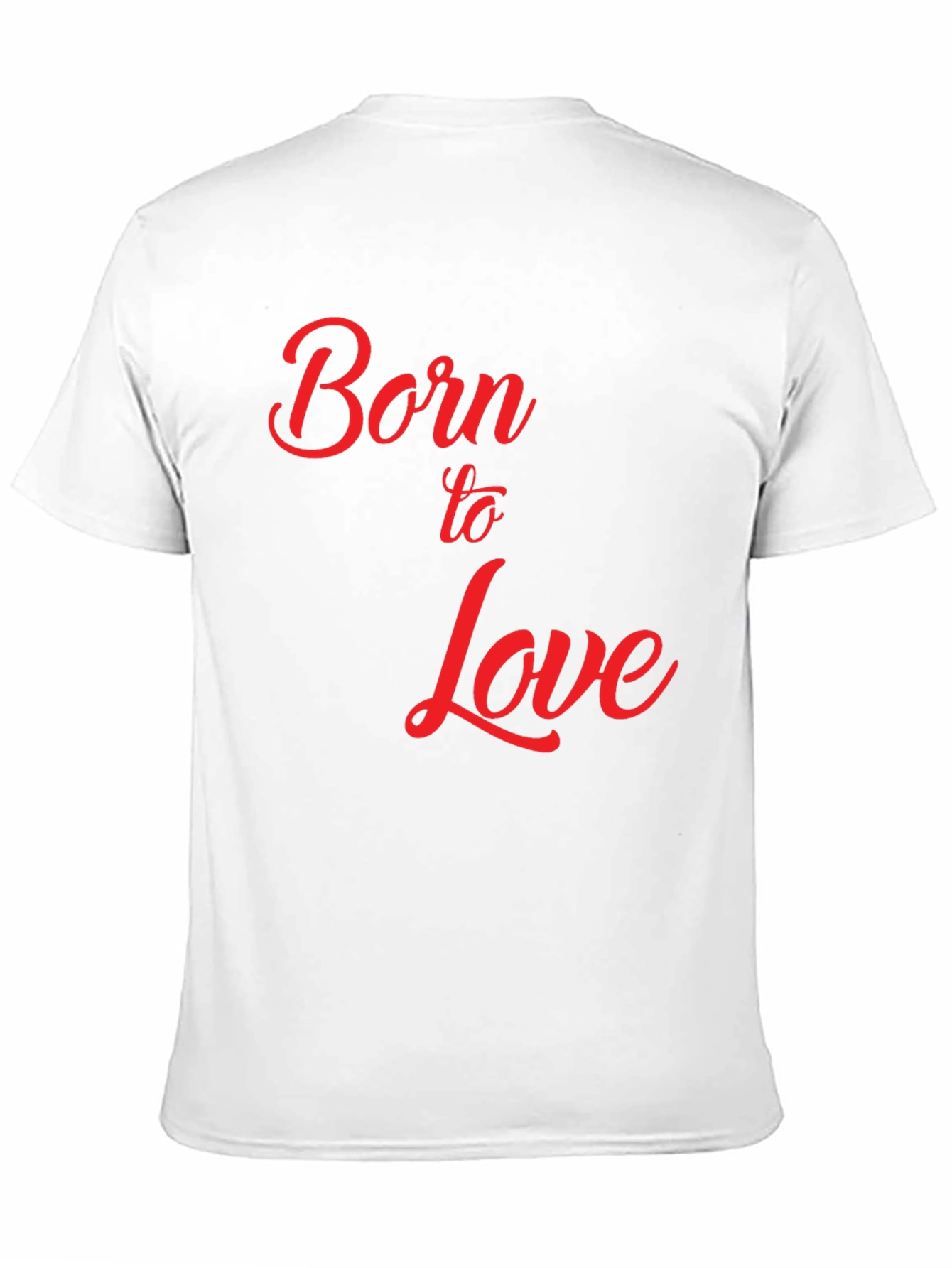 Born to Love Graphic T-Shirt - Black