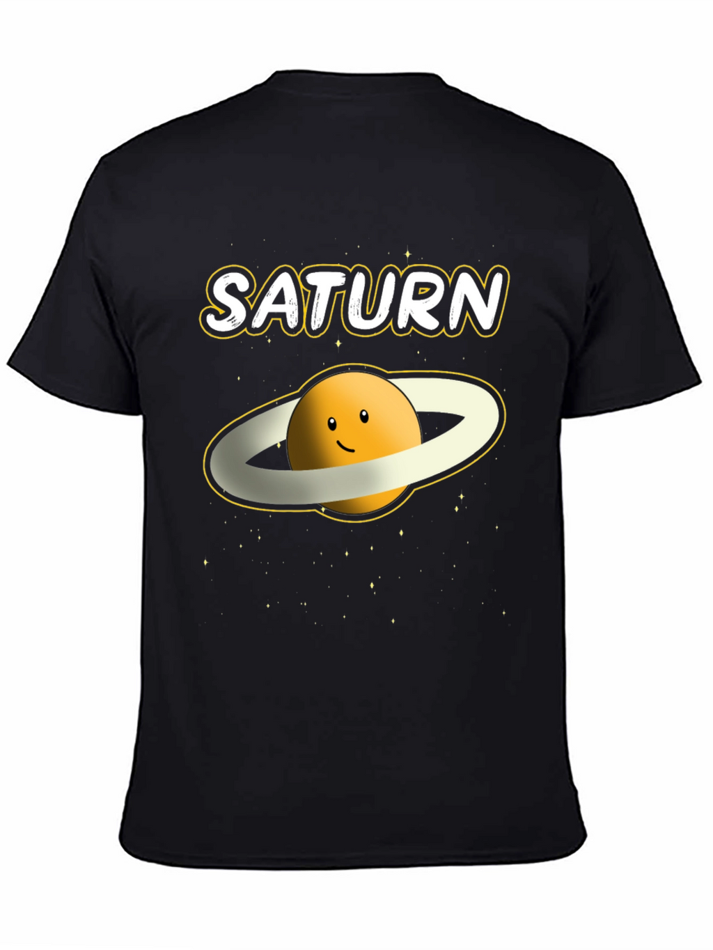 Saturn Planet Graphic T-Shirt - Outer Space Tee