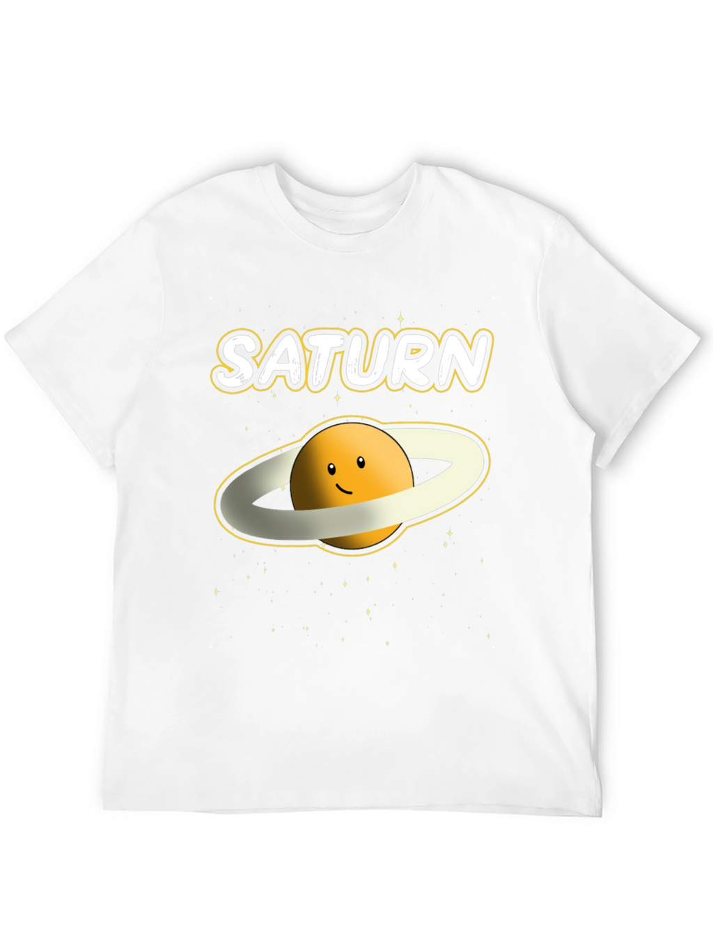 Saturn Planet Graphic T-Shirt - Outer Space Tee