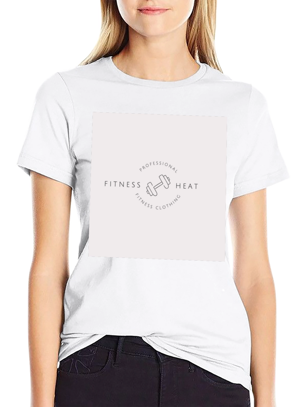 Fitness Heat Black T-Shirt
