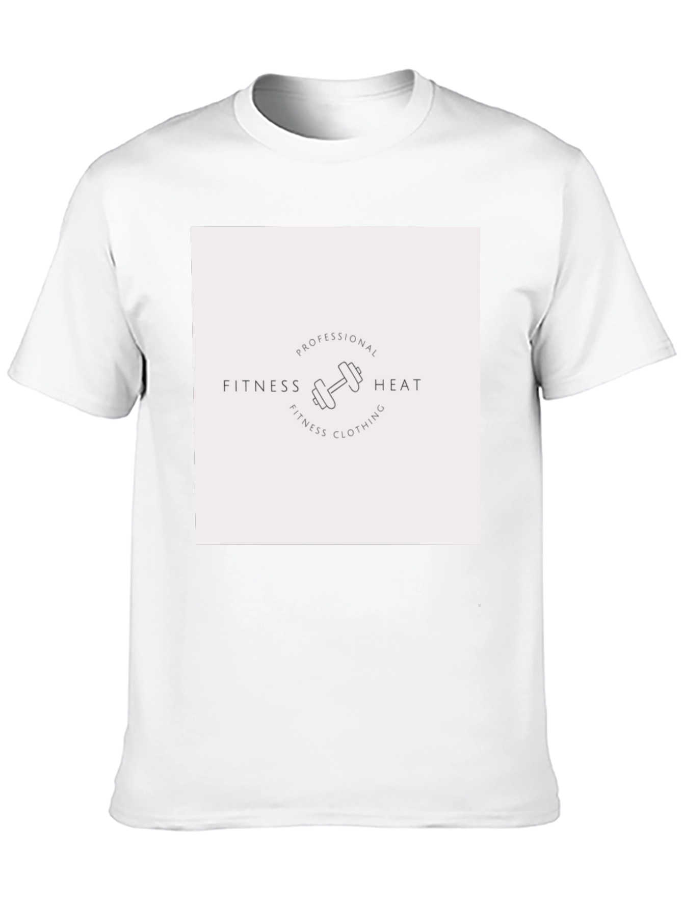 Fitness Heat Black T-Shirt