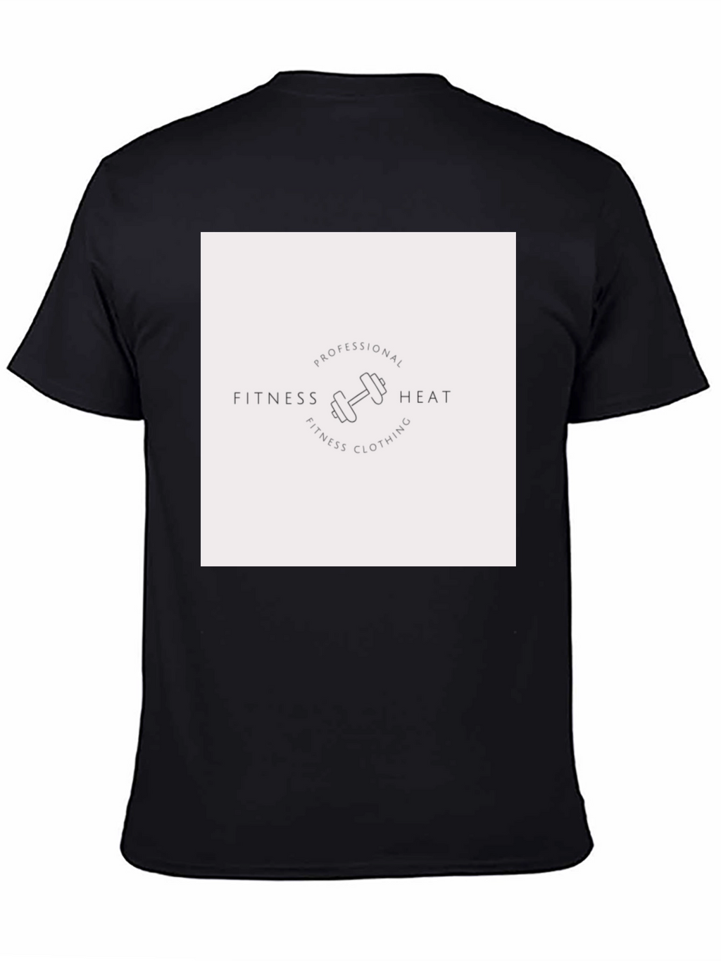 Fitness Heat Black T-Shirt