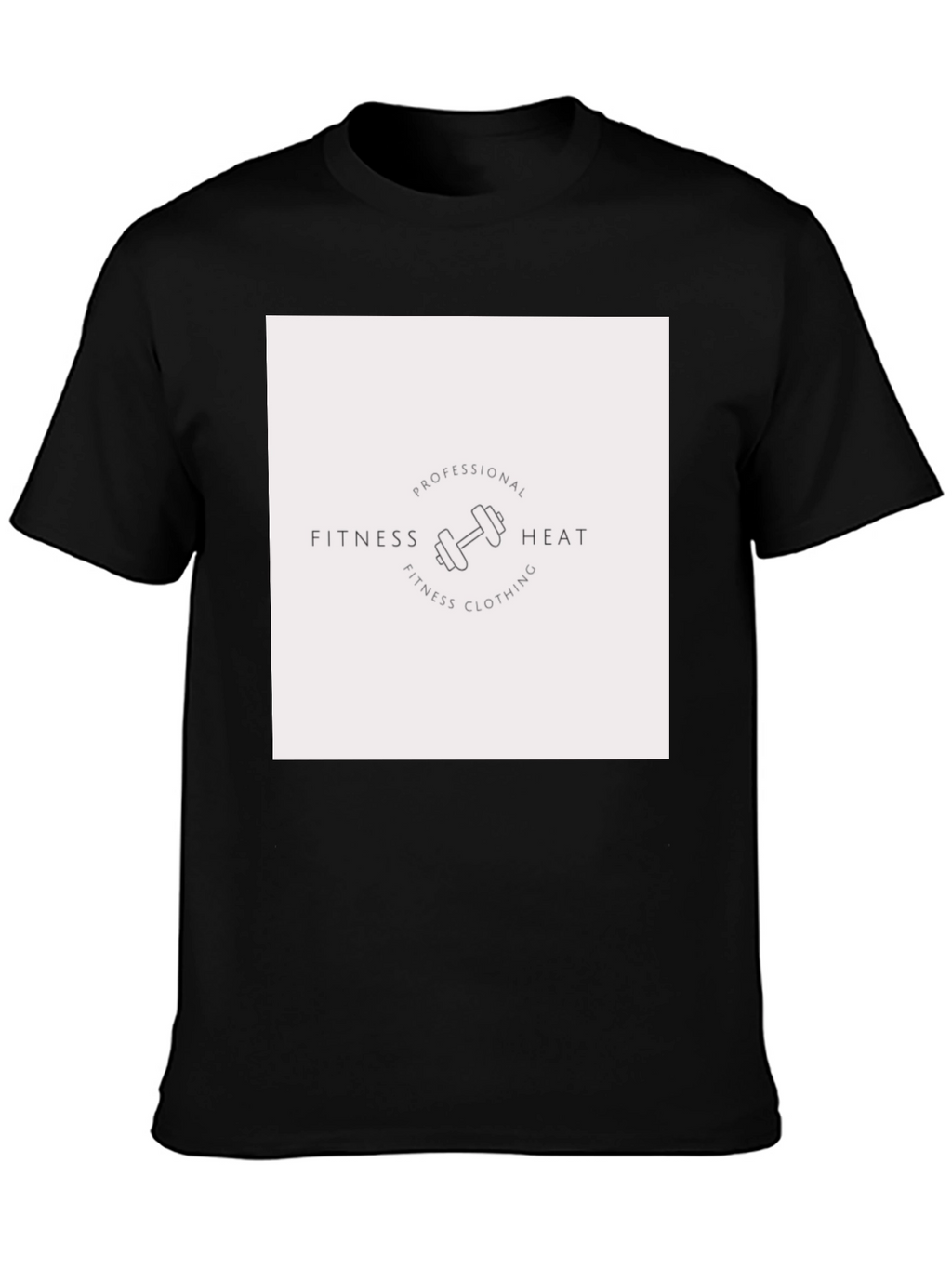 Fitness Heat Black T-Shirt