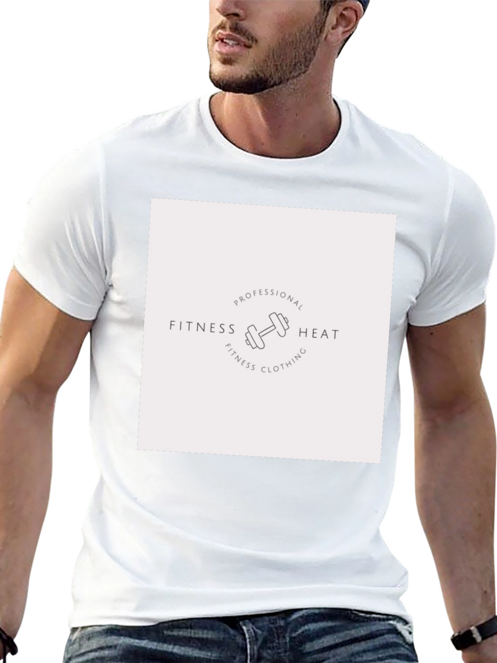Fitness Heat Black T-Shirt
