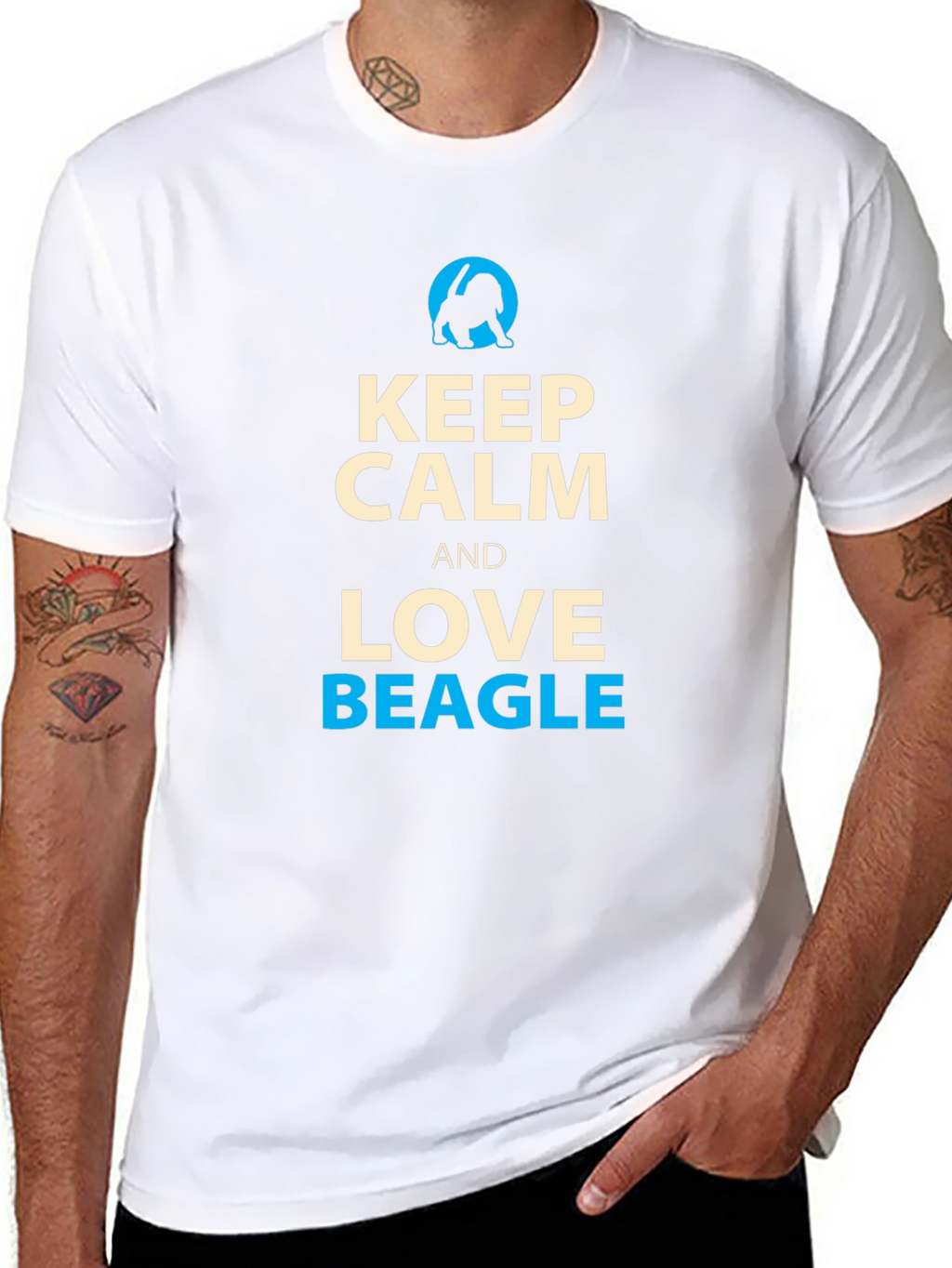 Keep Calm and Love Beagle T-Shirt