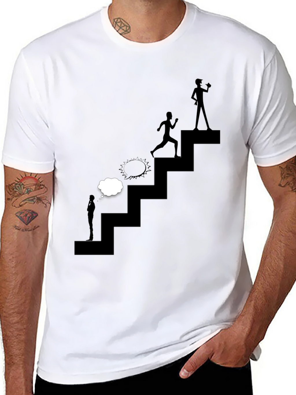 Motivation Ladder T-Shirt