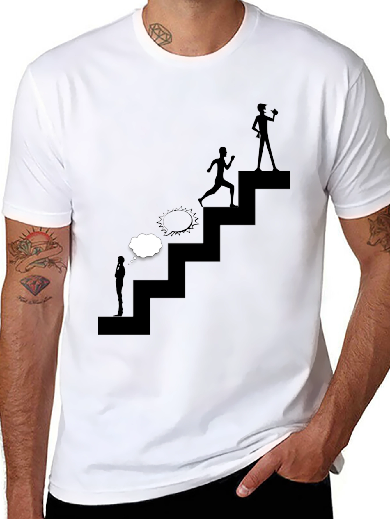 Motivation Ladder T-Shirt