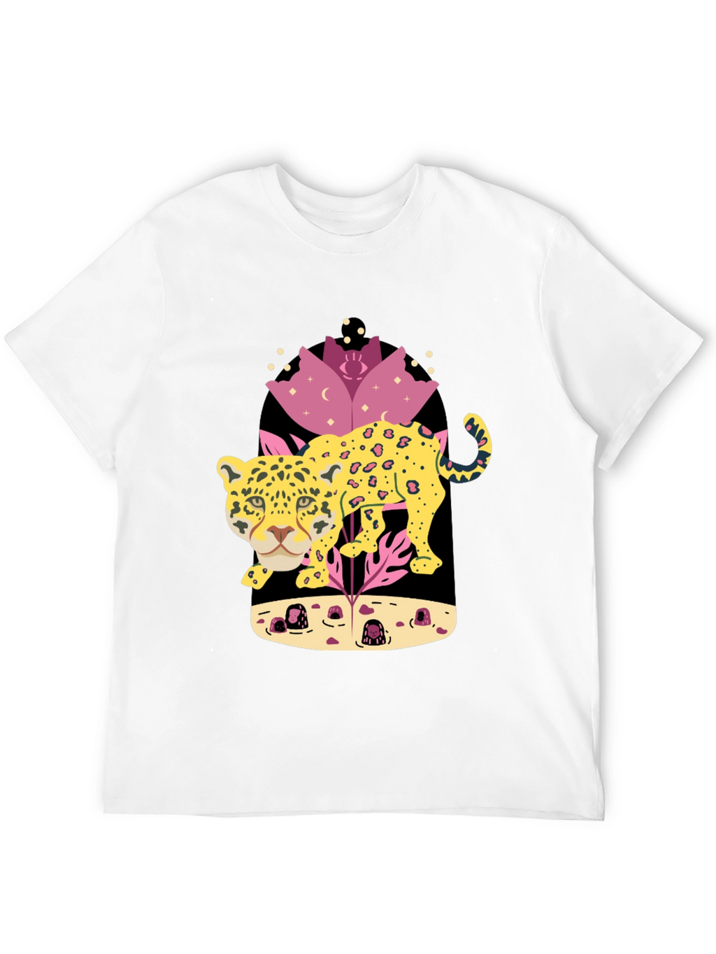 Leopard Graphic T-Shirt - Unique Animal Design