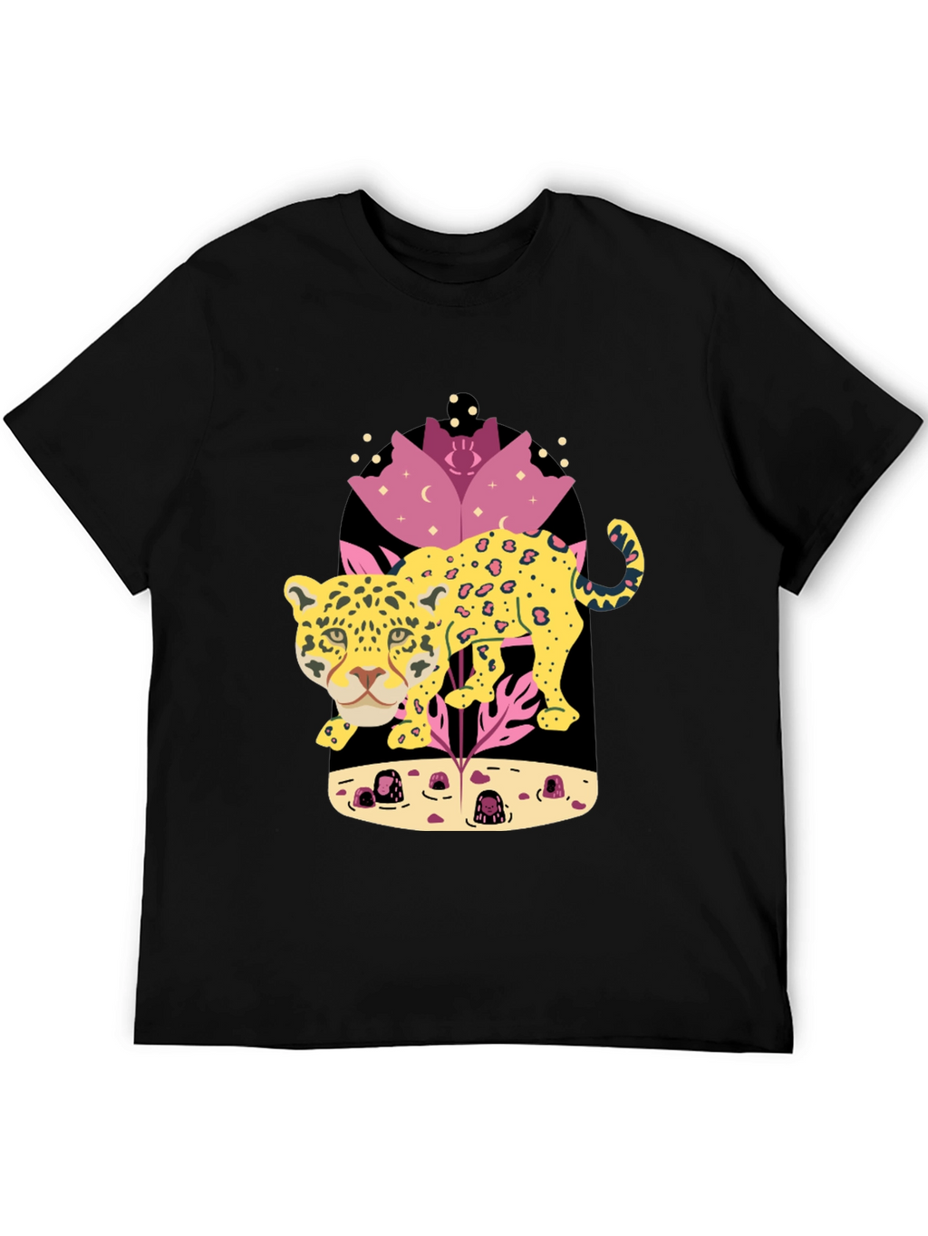 Leopard Graphic T-Shirt - Unique Animal Design