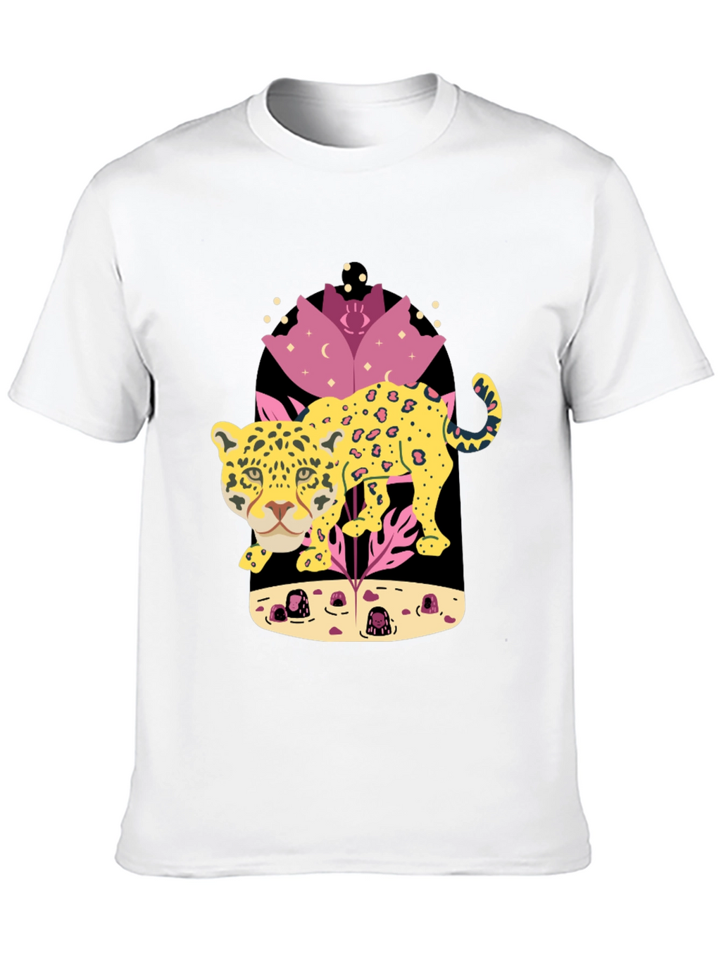 Leopard Graphic T-Shirt - Unique Animal Design