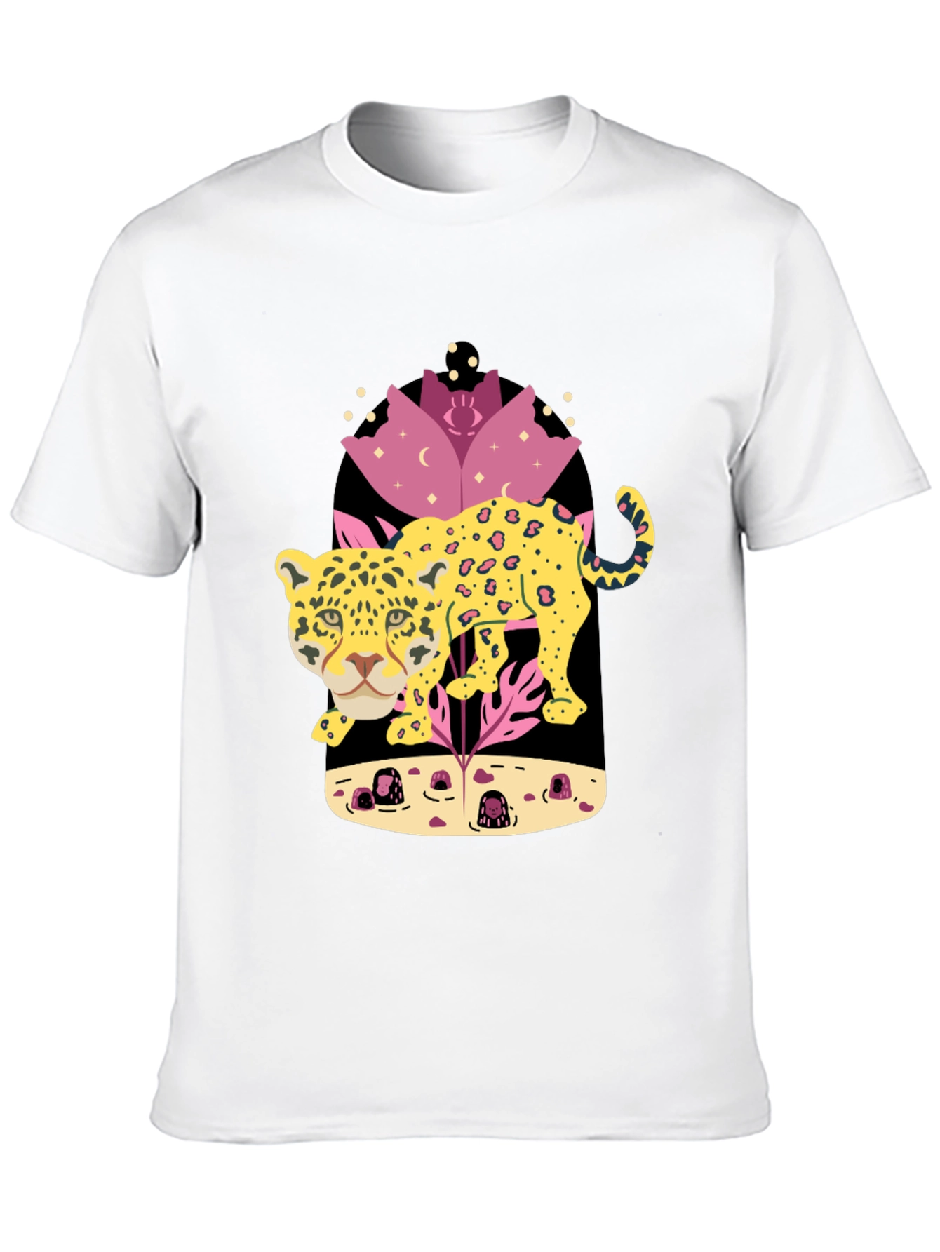 Leopard Graphic T-Shirt - Unique Animal Design