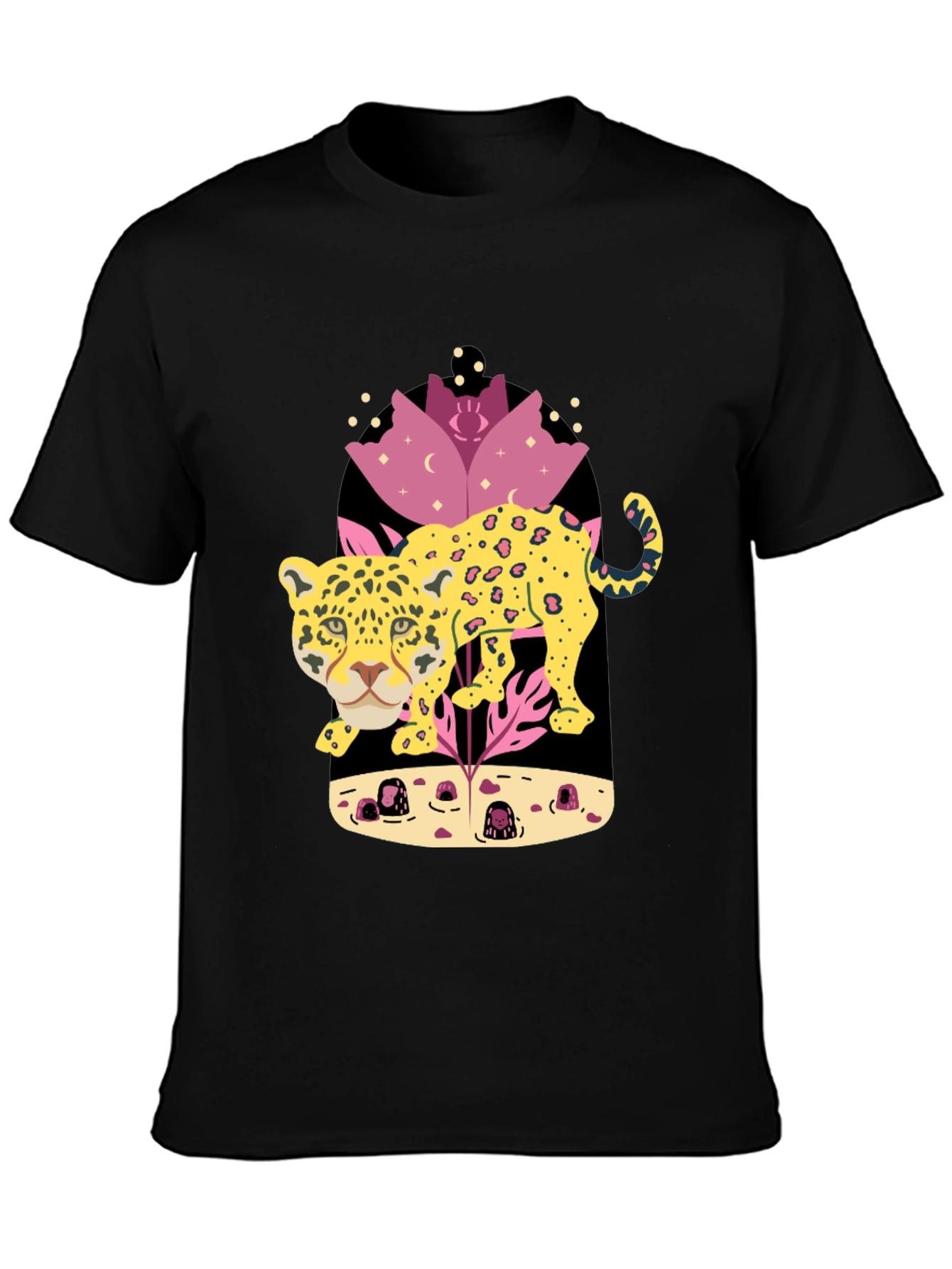 Leopard Graphic T-Shirt - Unique Animal Design