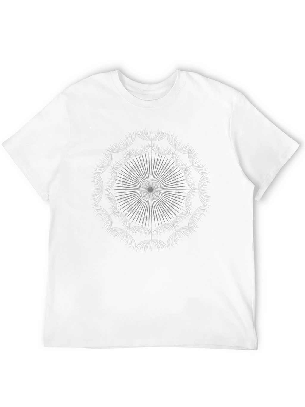 Dandelion Graphic Black T-Shirt