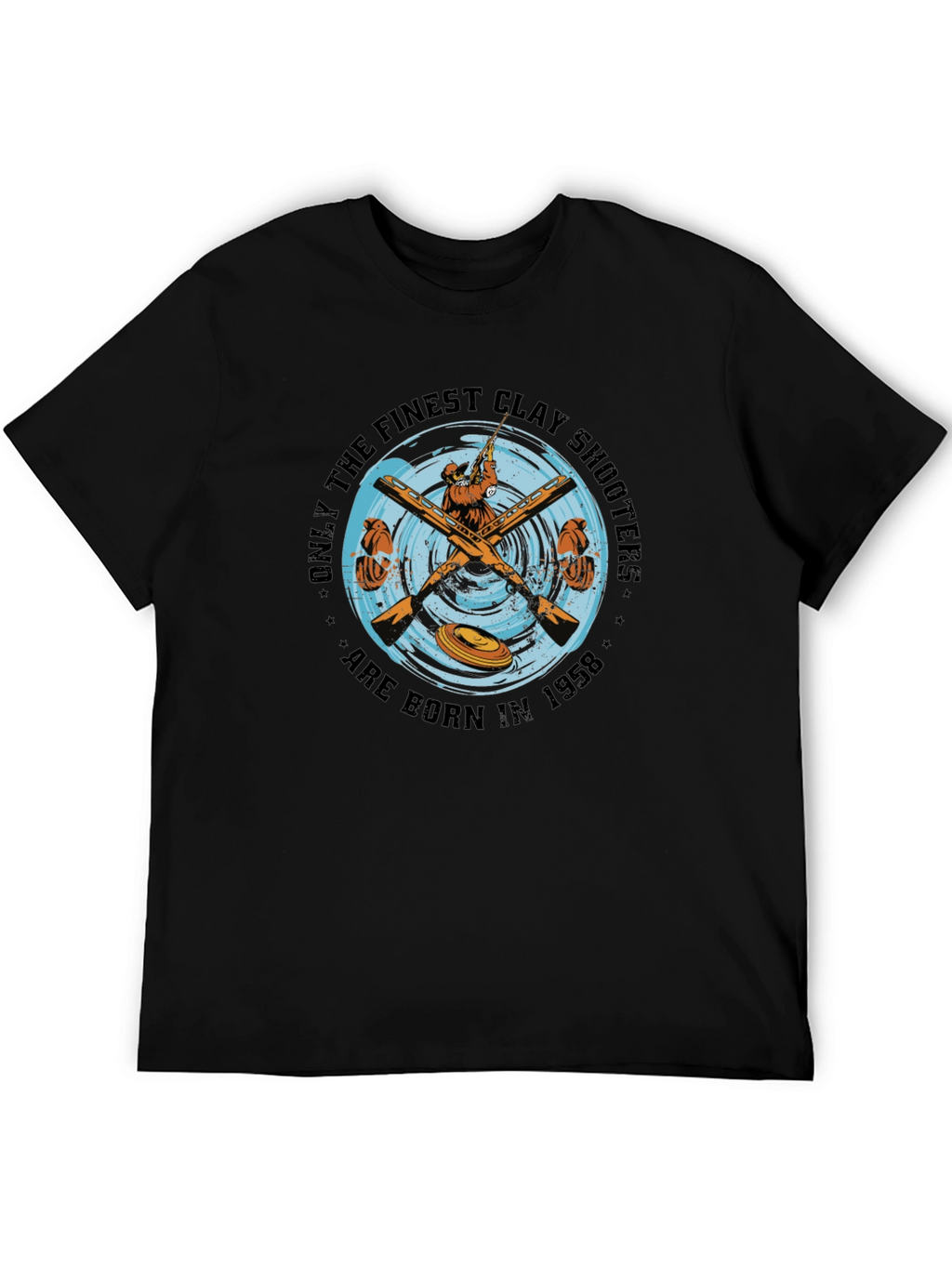 Finest Clay Shooters T-Shirt - Born in 1958