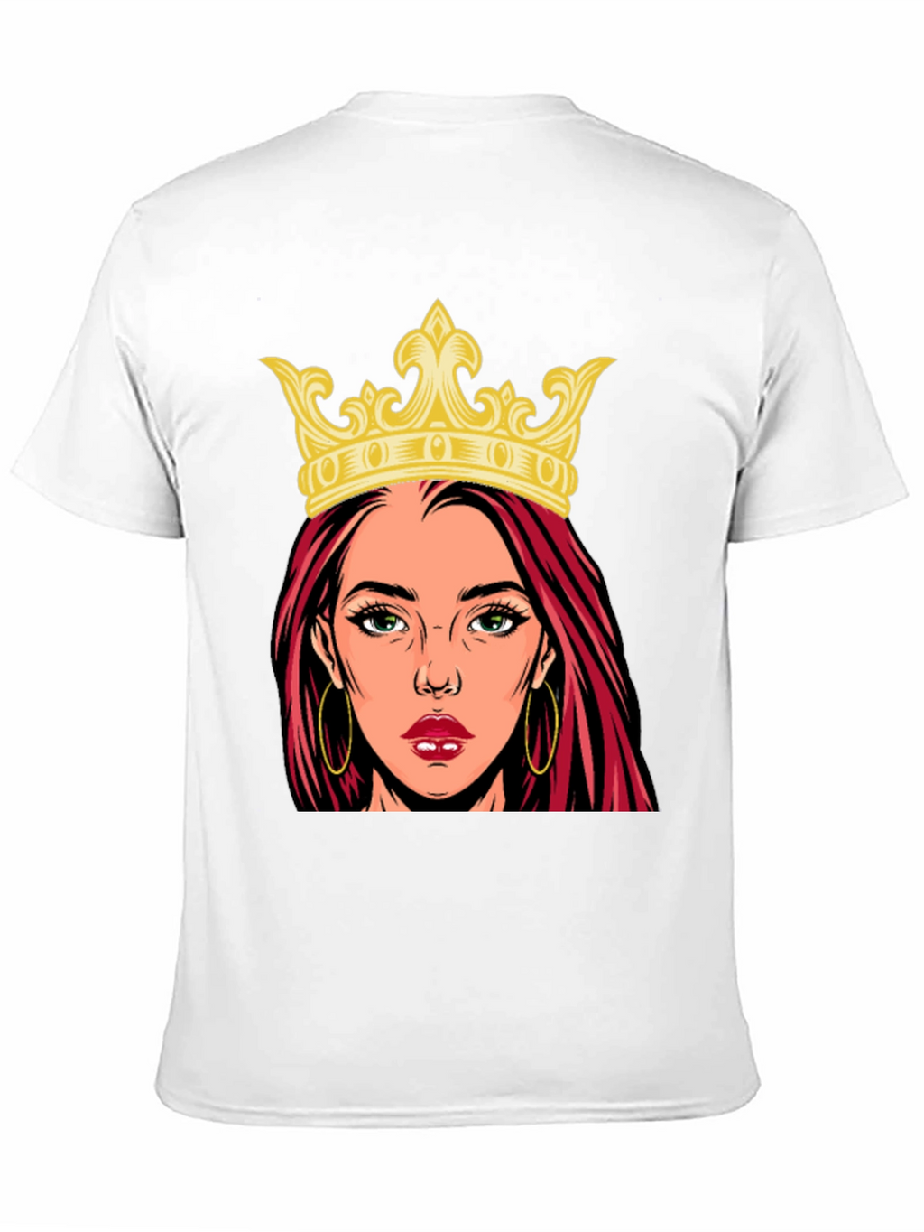 Queen Graphic Print Black T-Shirt