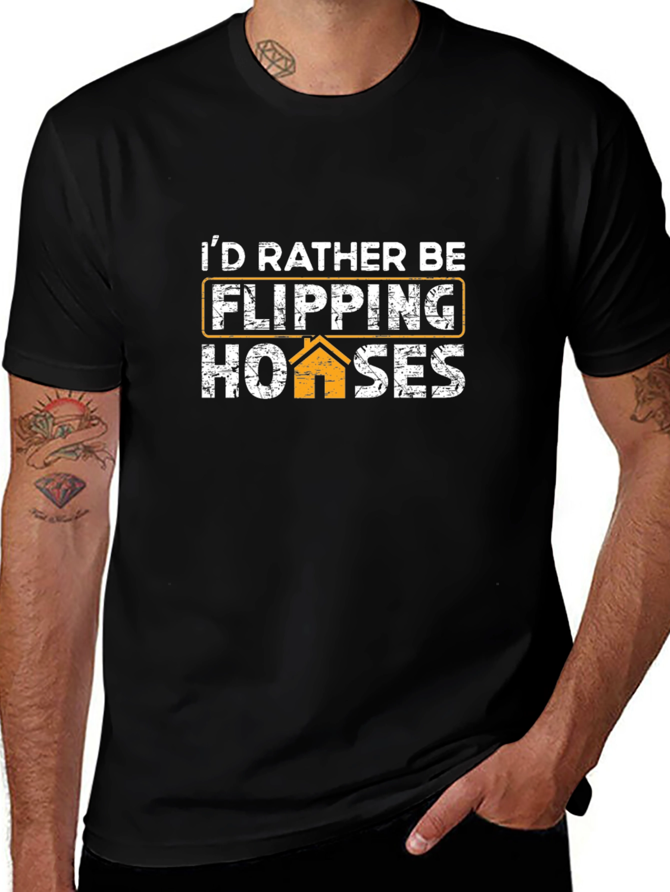 Flipping Houses Graphic T-Shirt