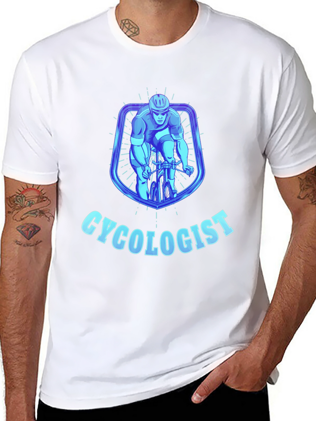 Cyclologist T-Shirt - Cool Cycling Design