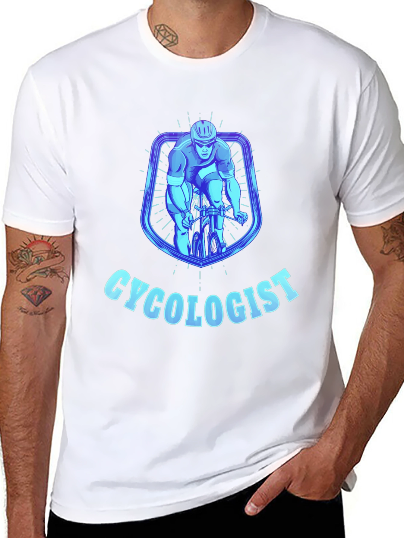Cyclologist T-Shirt - Cool Cycling Design