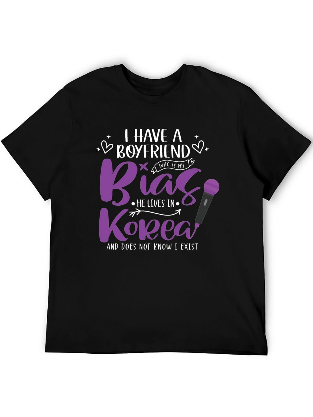 I Have A Boyfriend Bias Korea T-Shirt