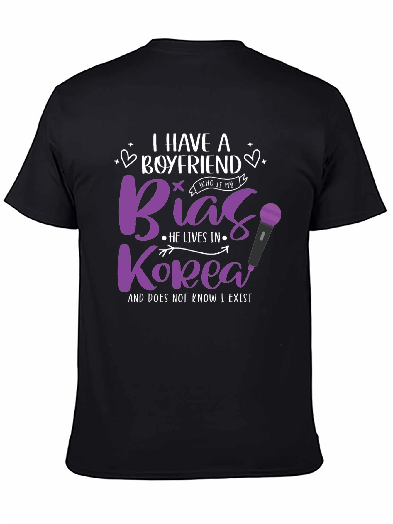 I Have A Boyfriend Bias Korea T-Shirt
