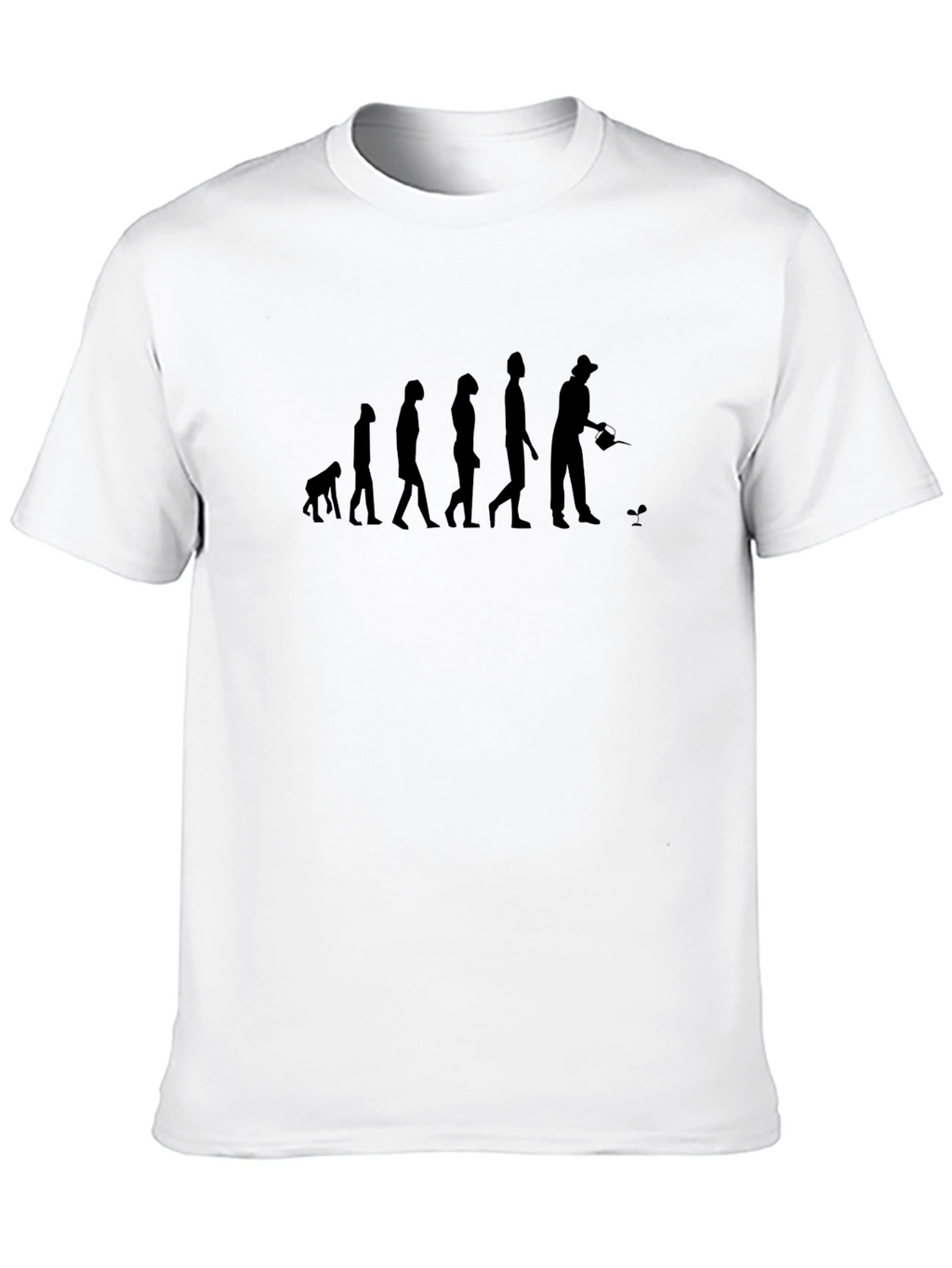 Gardener Evolution T-Shirt - Black Cotton Tee