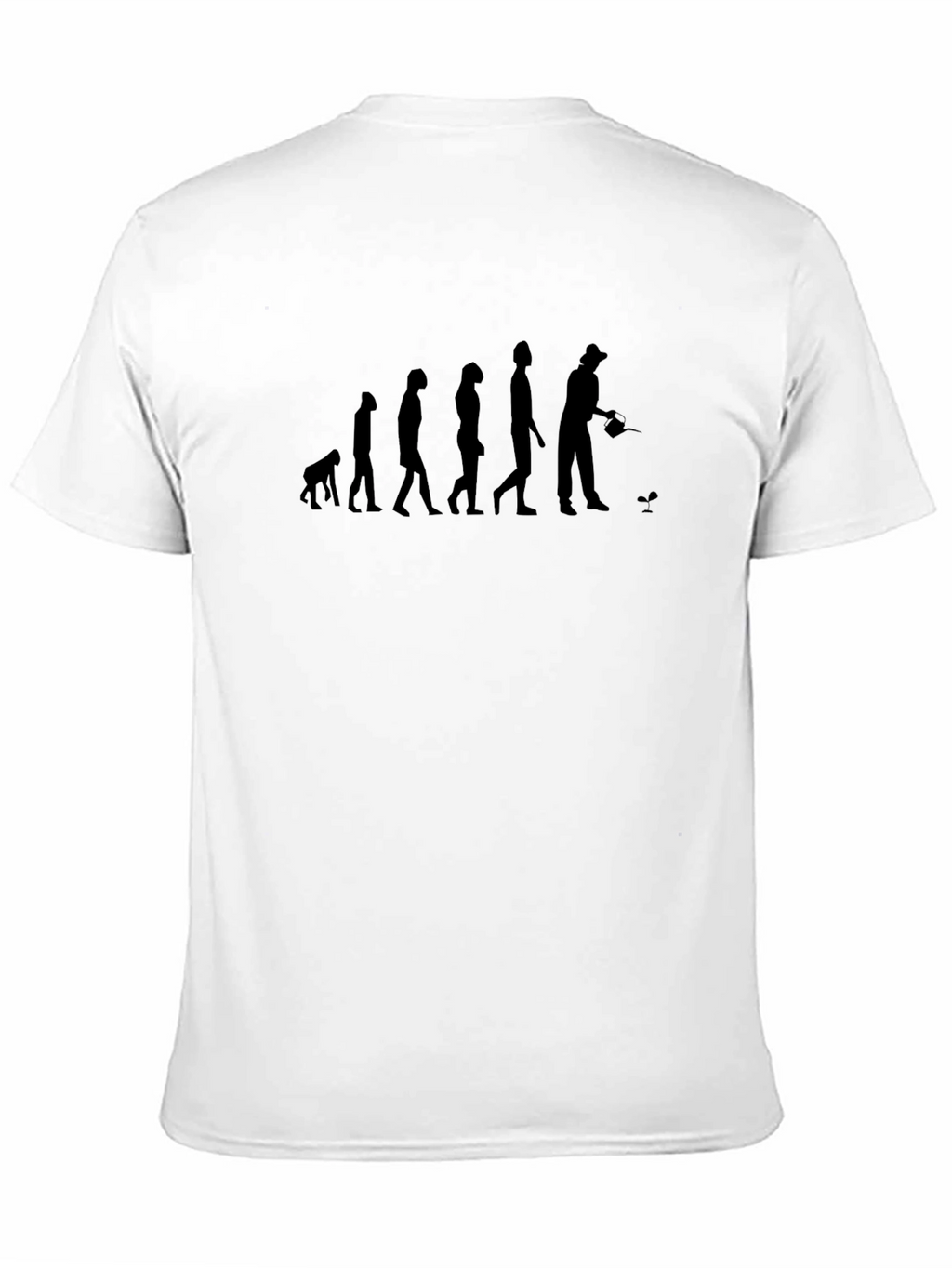 Gardener Evolution T-Shirt - Black Cotton Tee