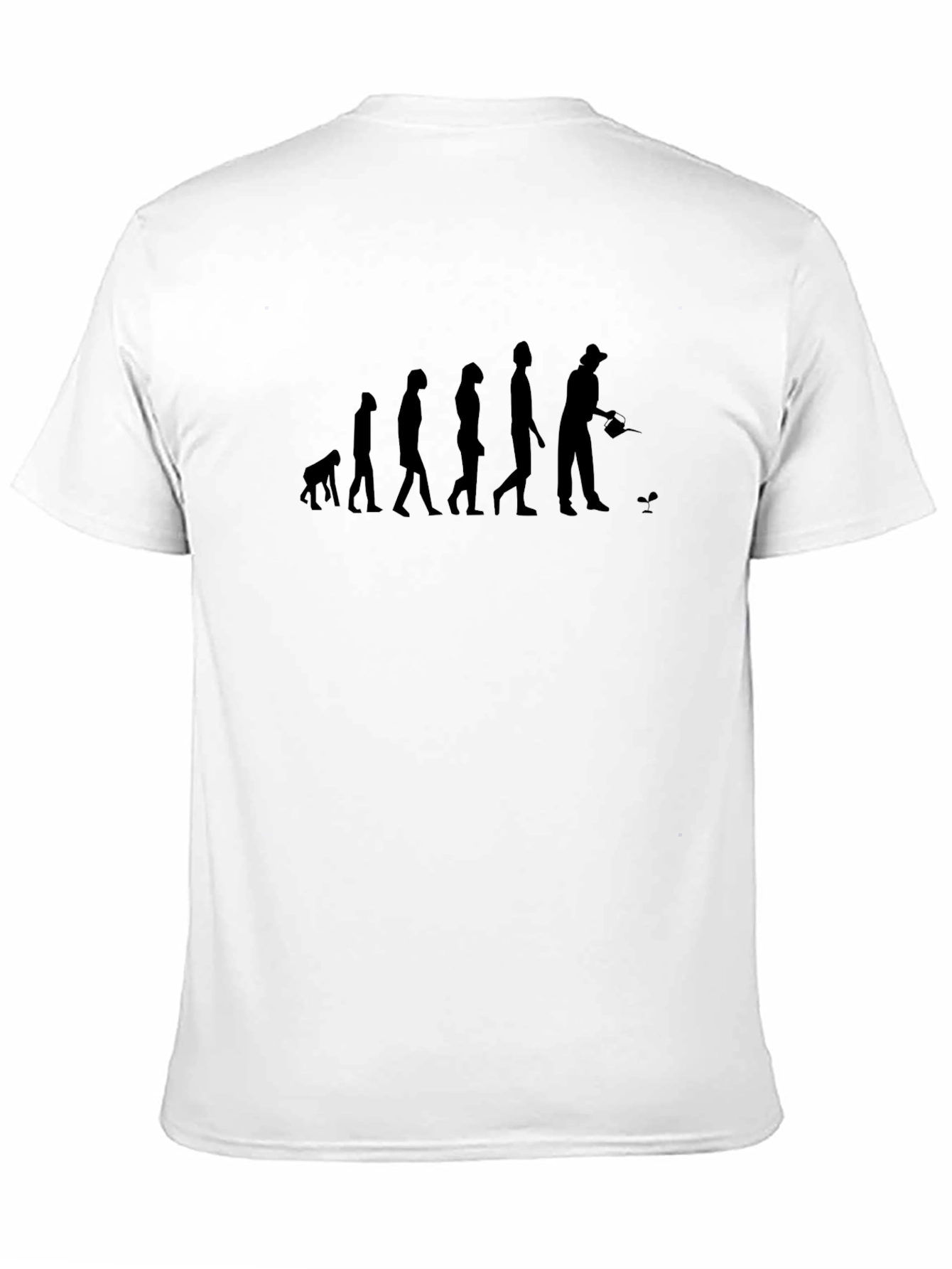 Gardener Evolution T-Shirt - Black Cotton Tee
