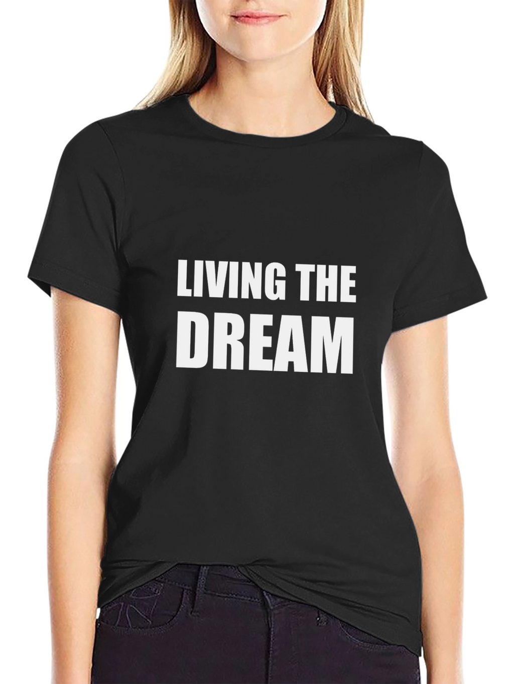 Living The Dream Black T-Shirt