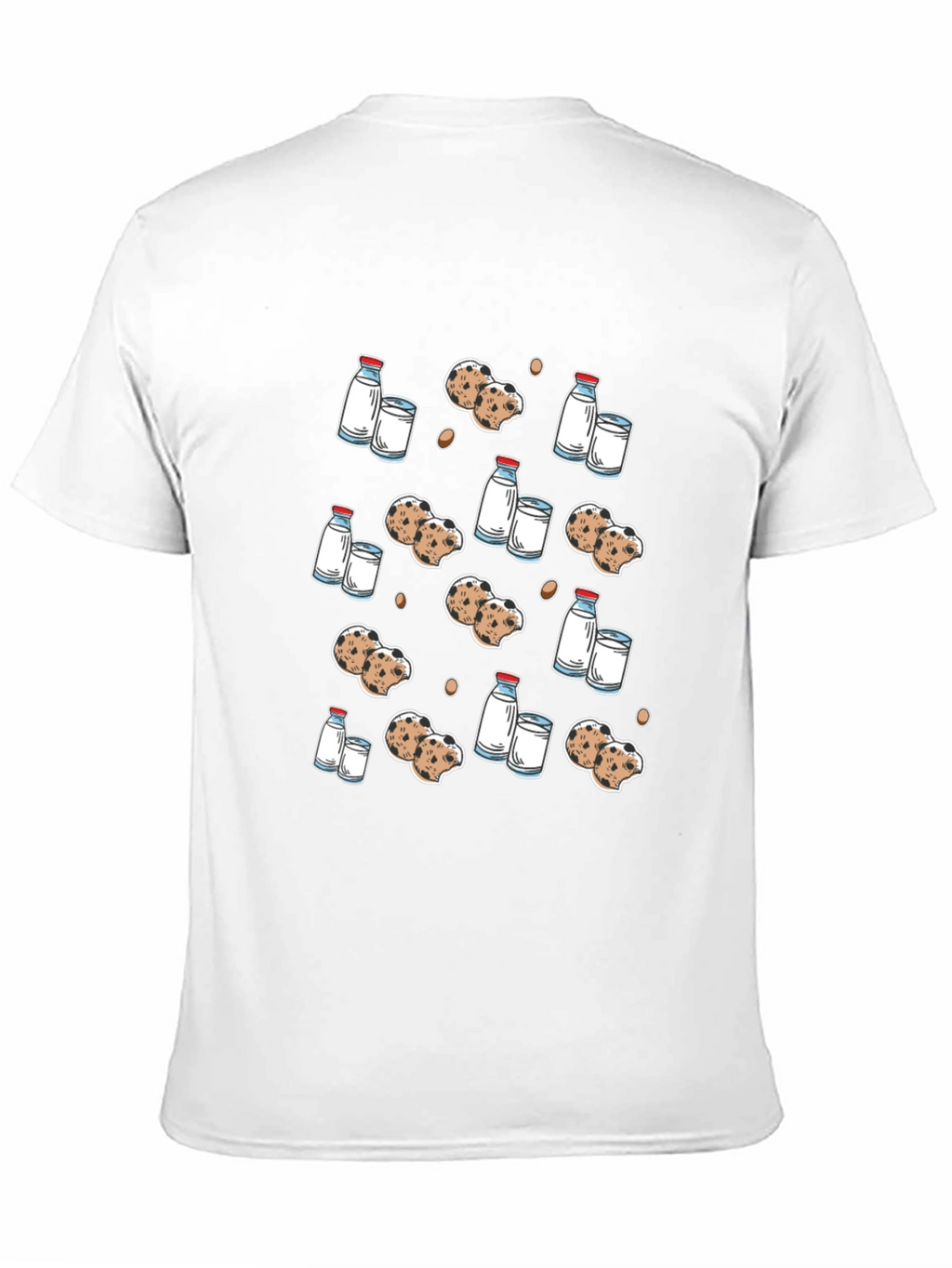 Milk & Cookies Graphic Tee - Black T-Shirt