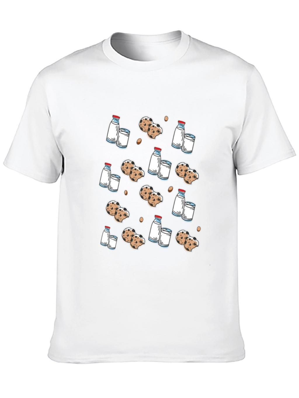 Milk & Cookies Graphic Tee - Black T-Shirt
