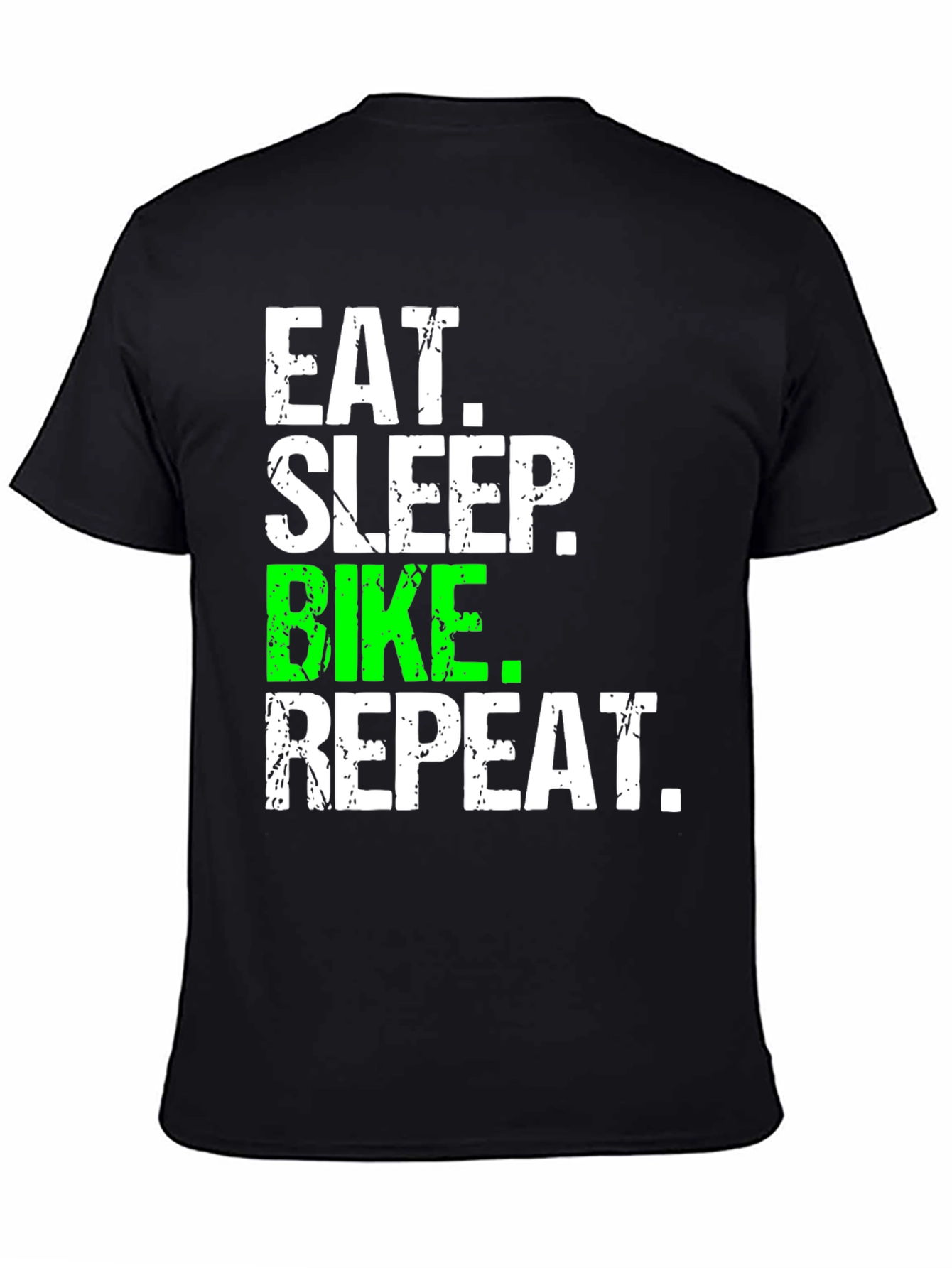 Eat Sleep Bike Repeat Graphic Tee