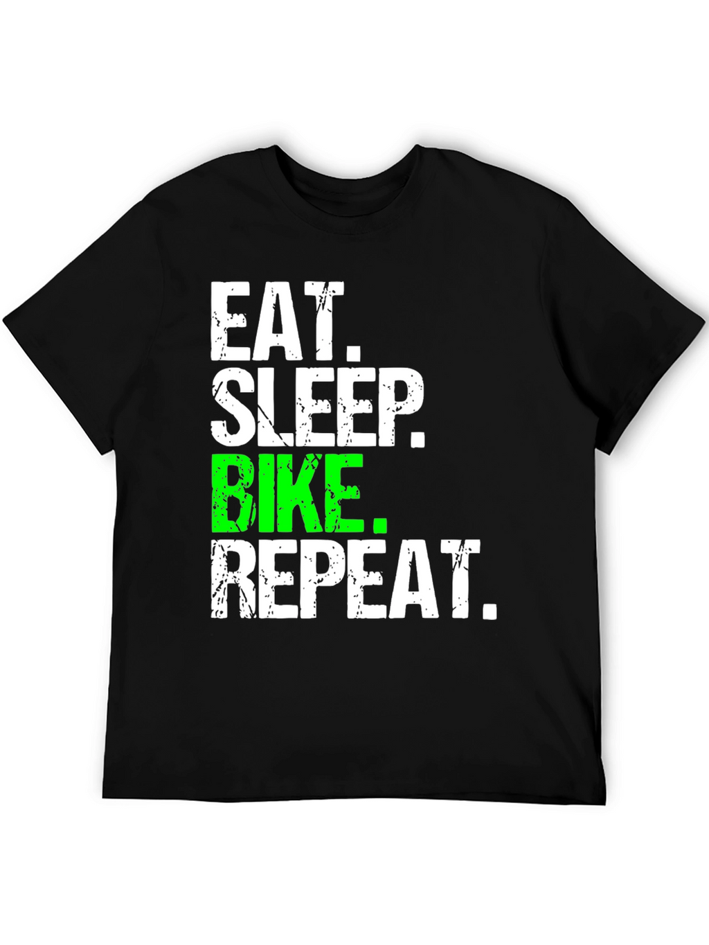 Eat Sleep Bike Repeat Graphic Tee