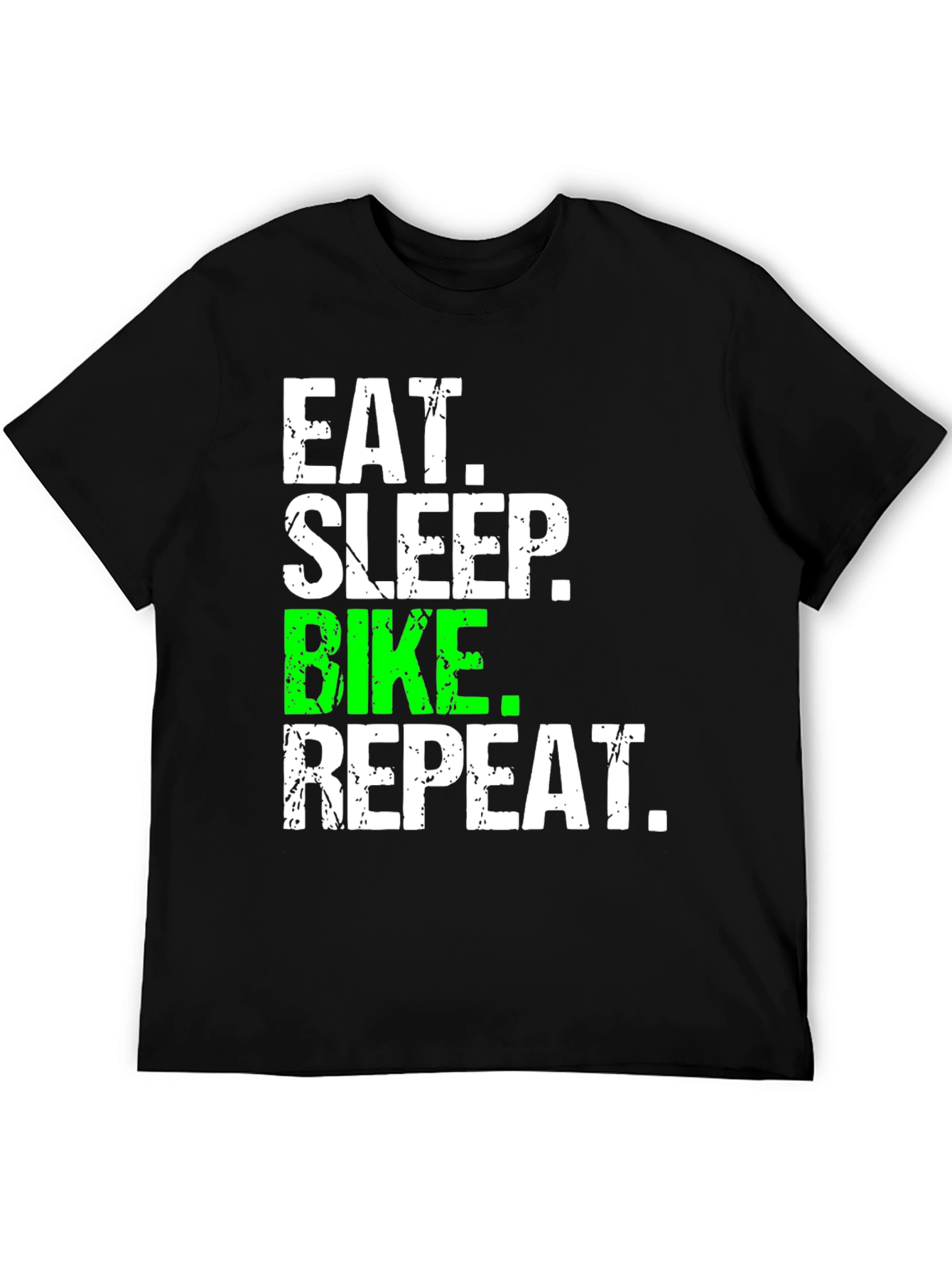 Eat Sleep Bike Repeat Graphic Tee