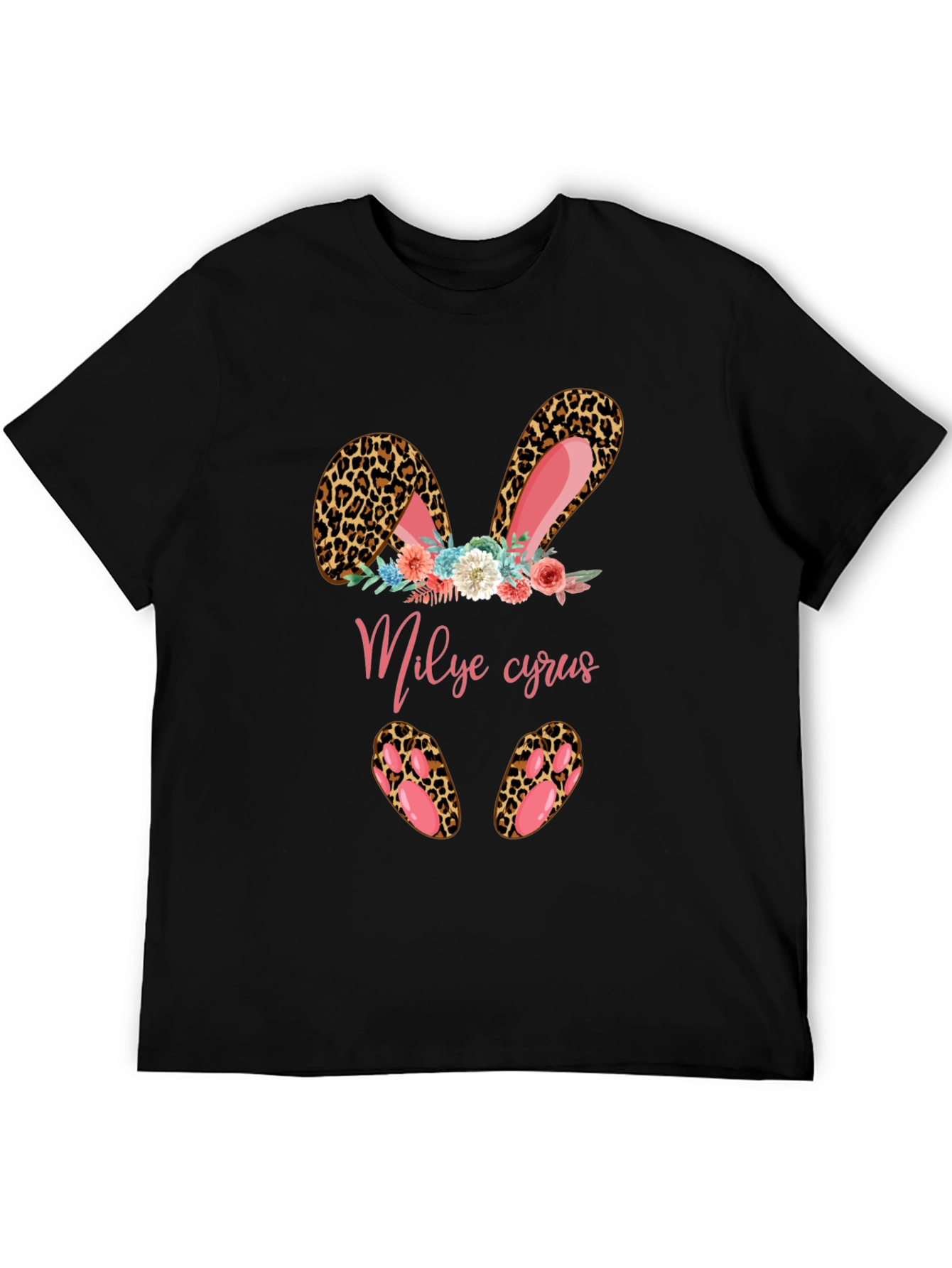 Leopard Easter Bunny T-Shirt