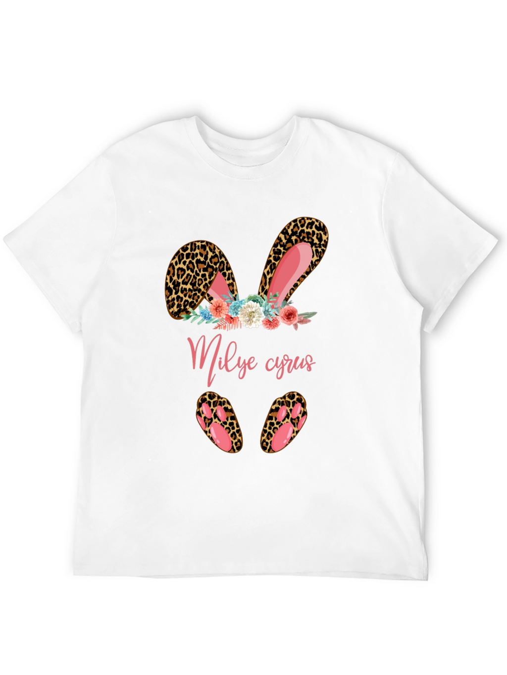 Leopard Easter Bunny T-Shirt