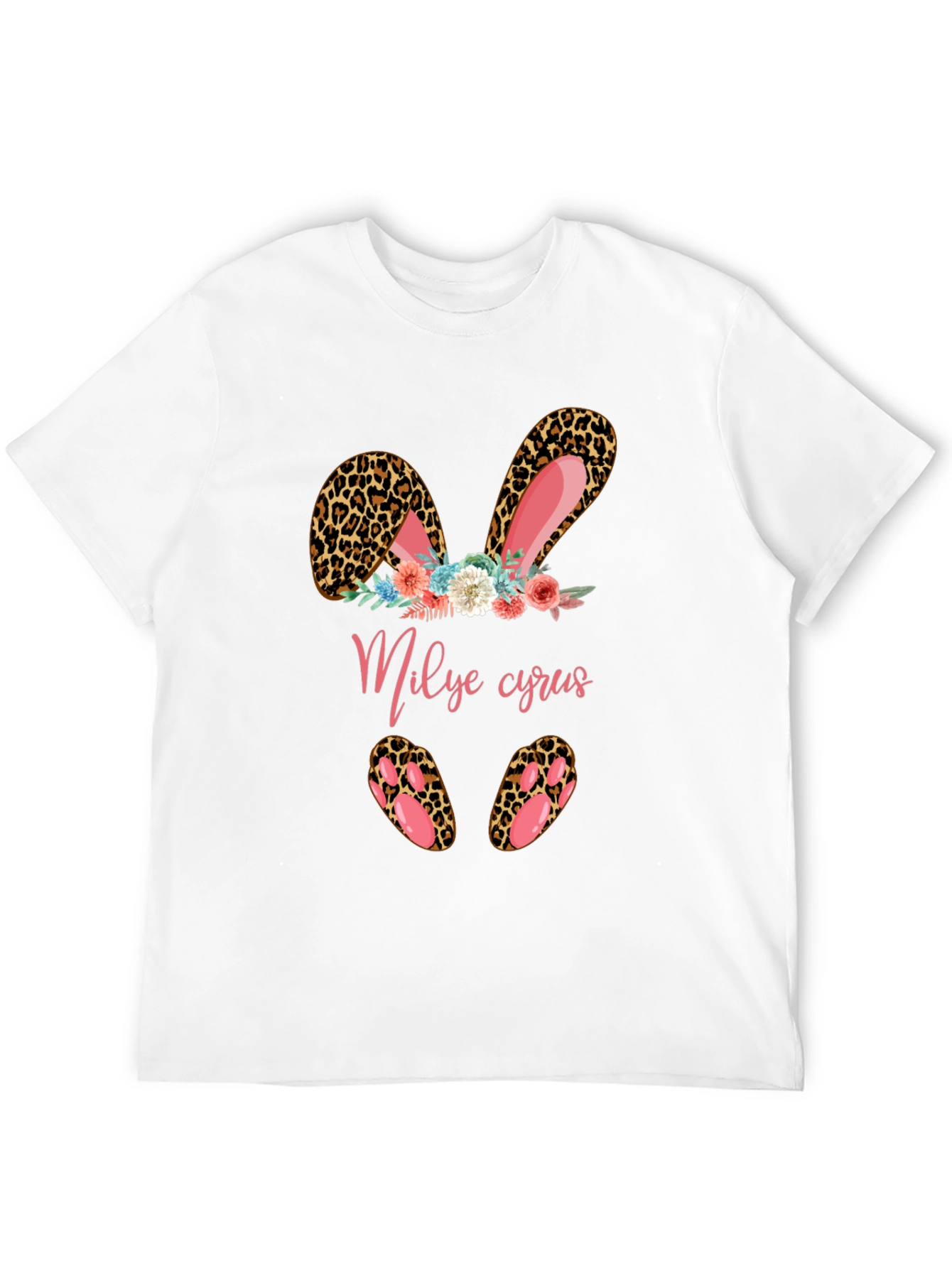 Leopard Easter Bunny T-Shirt
