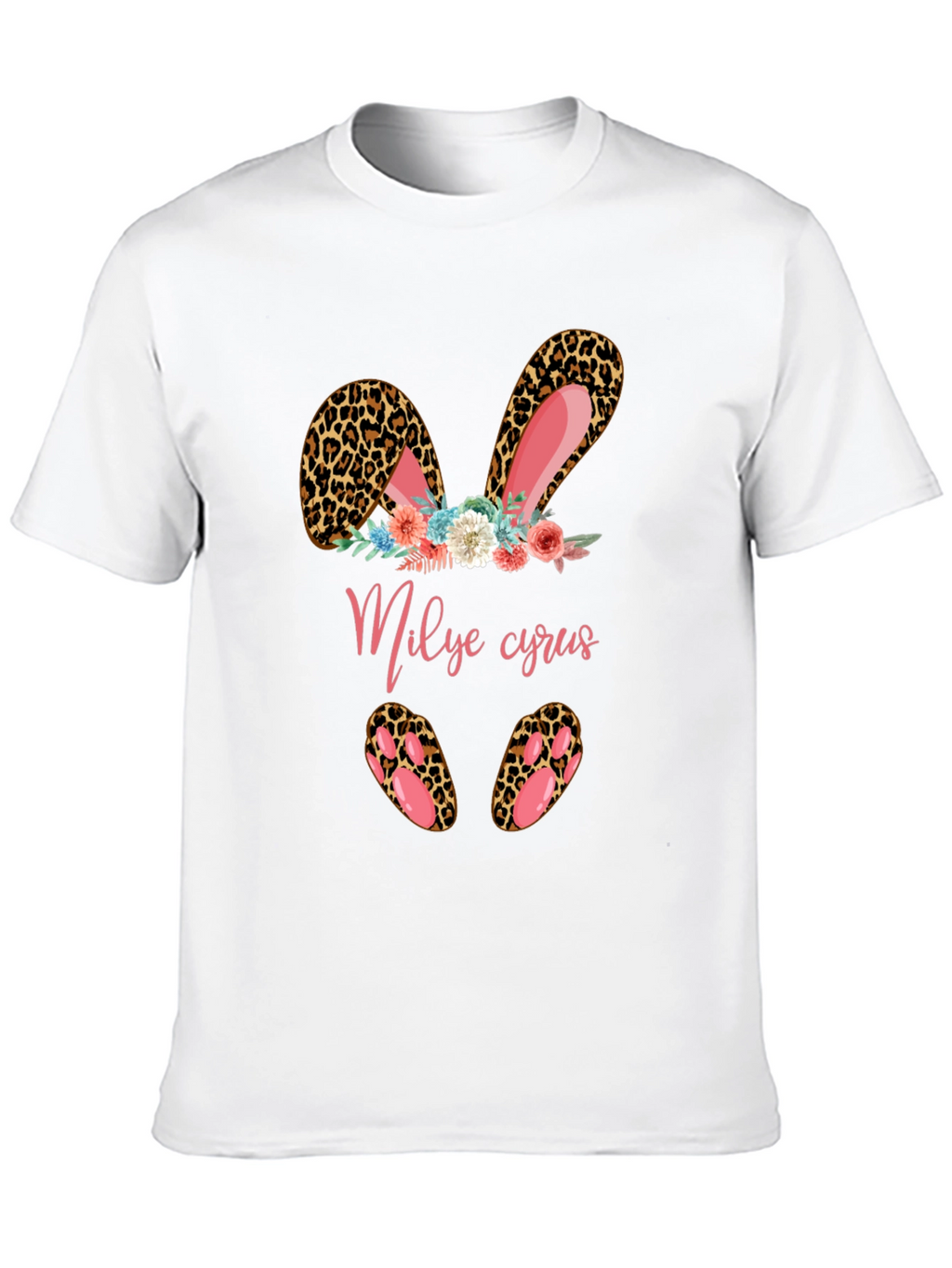 Leopard Easter Bunny T-Shirt